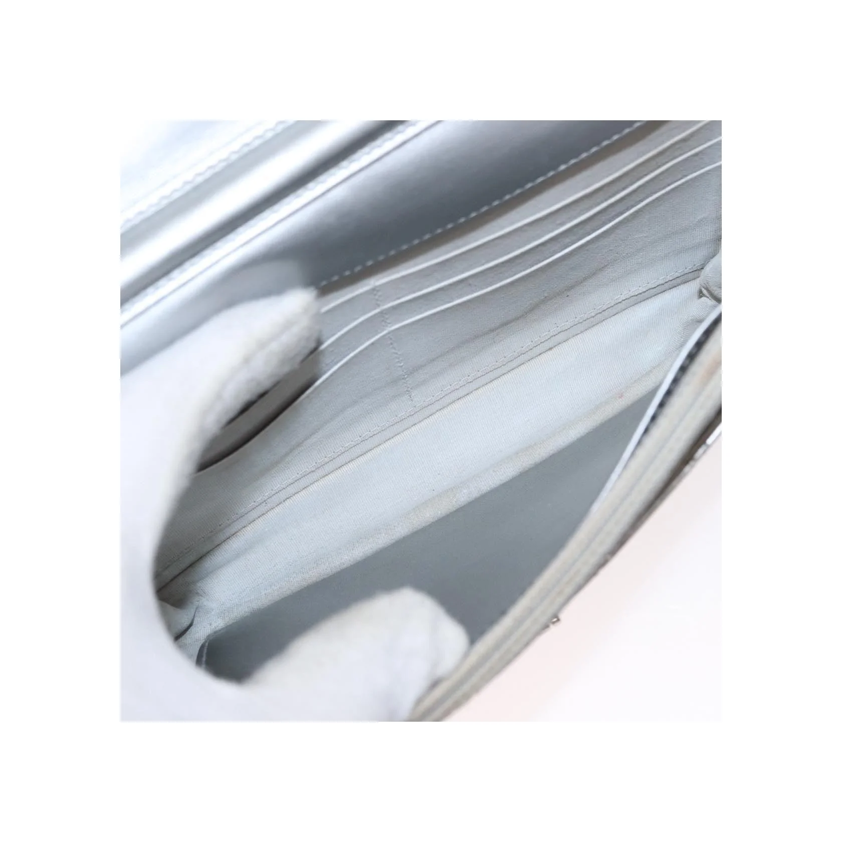 Portefeuille Chanel Reissue 2.55 Chaîne - Silver - Image 5