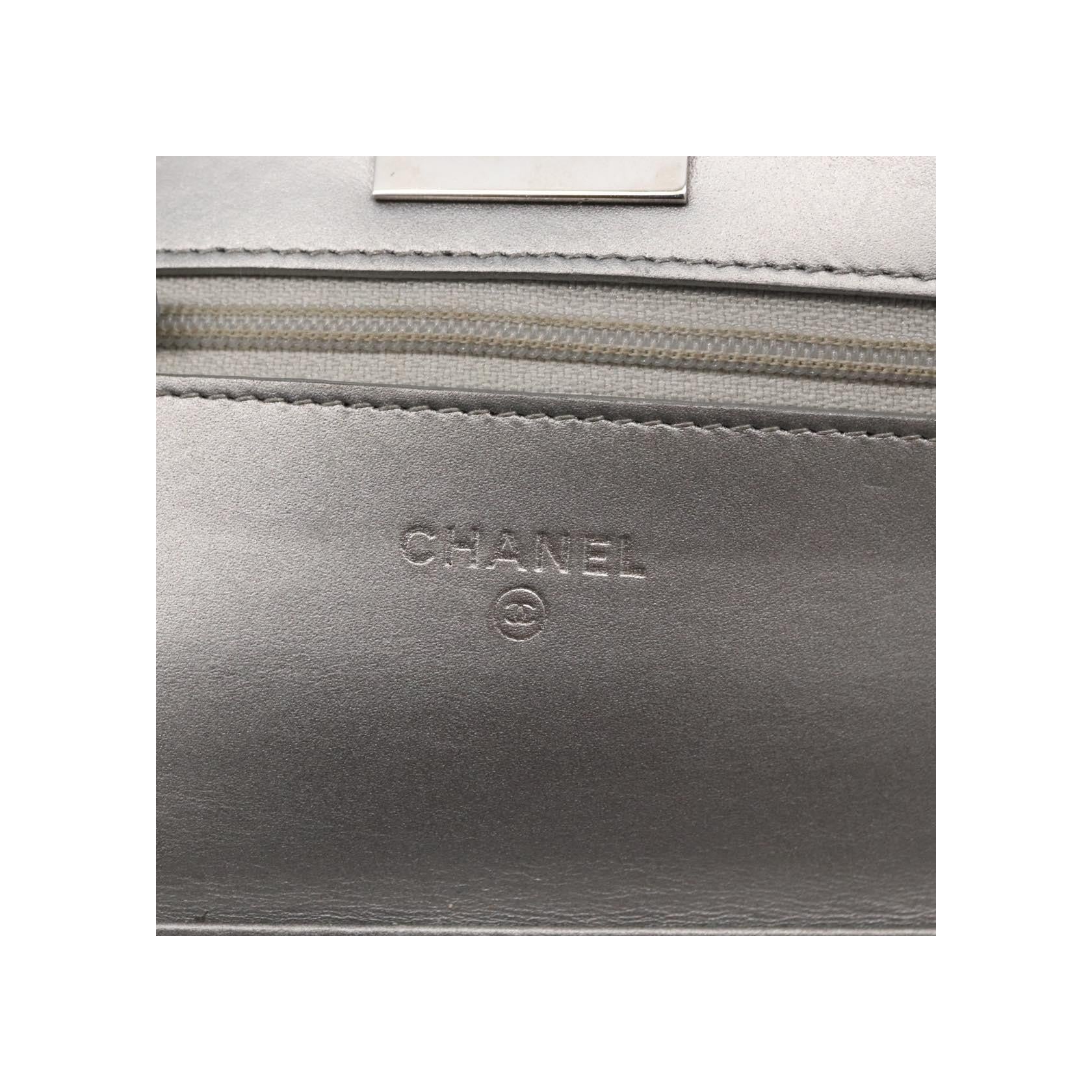 Portefeuille Chanel Reissue 2.55 Chaîne - Silver - Image 6