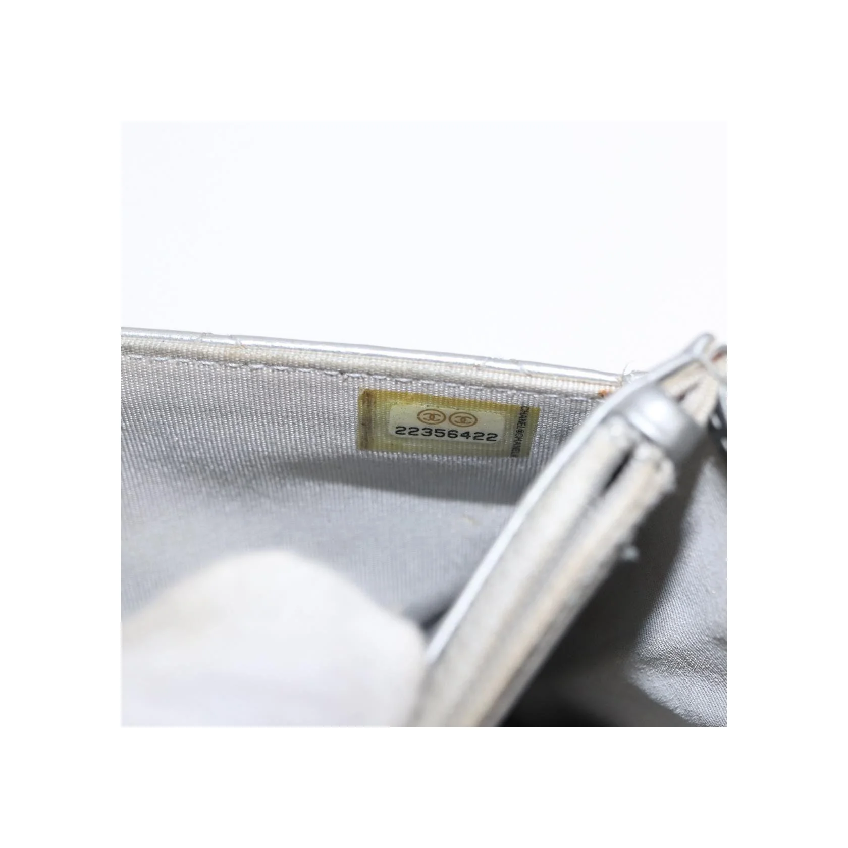 Portefeuille Chanel Reissue 2.55 Chaîne - Silver - Image 7
