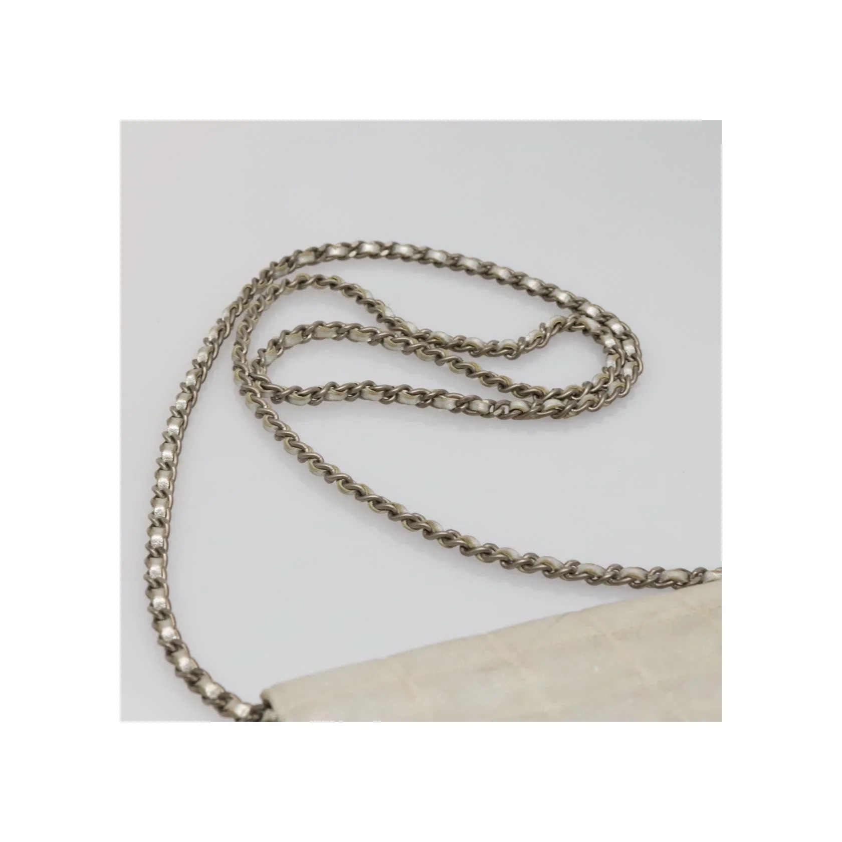 Portefeuille Chanel Travel Line Chaîne - Silver - Image 19