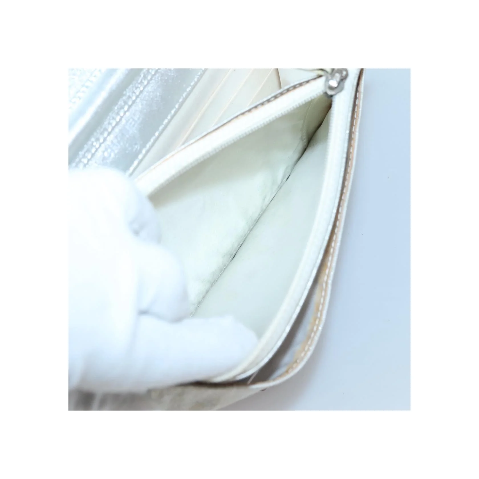 Portefeuille Chanel Travel Line Chaîne - Silver - Image 22