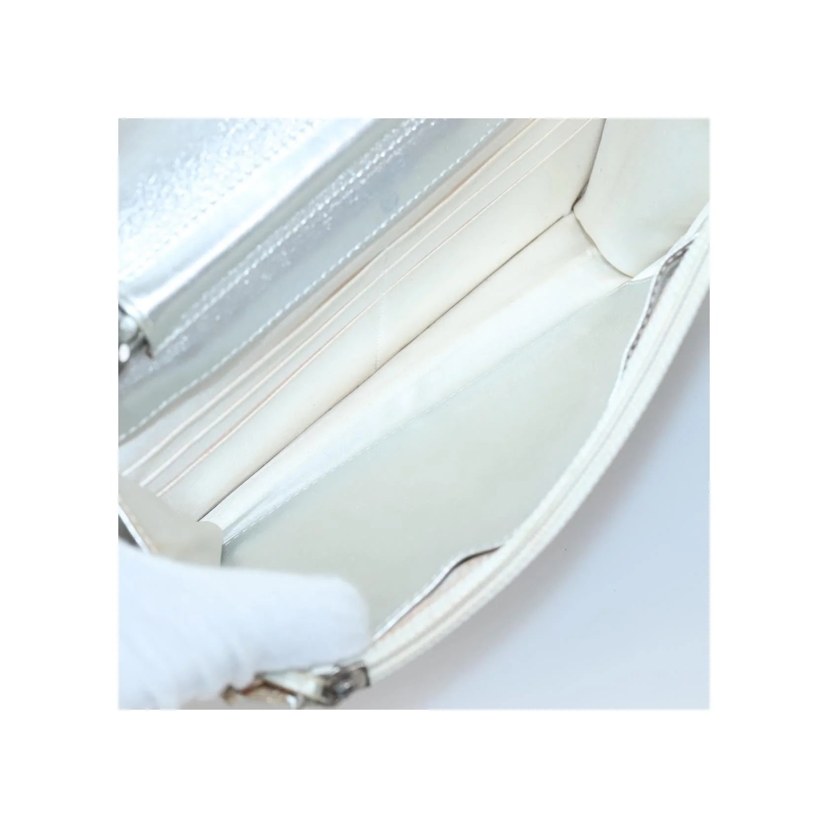 Portefeuille Chanel Travel Line Chaîne - Silver - Image 5