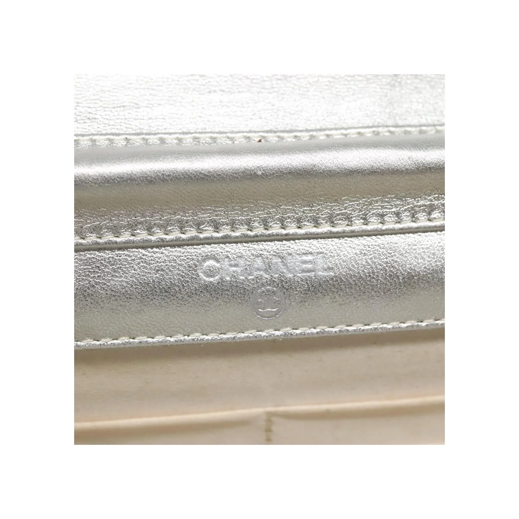 Portefeuille Chanel Travel Line Chaîne - Silver - Image 6