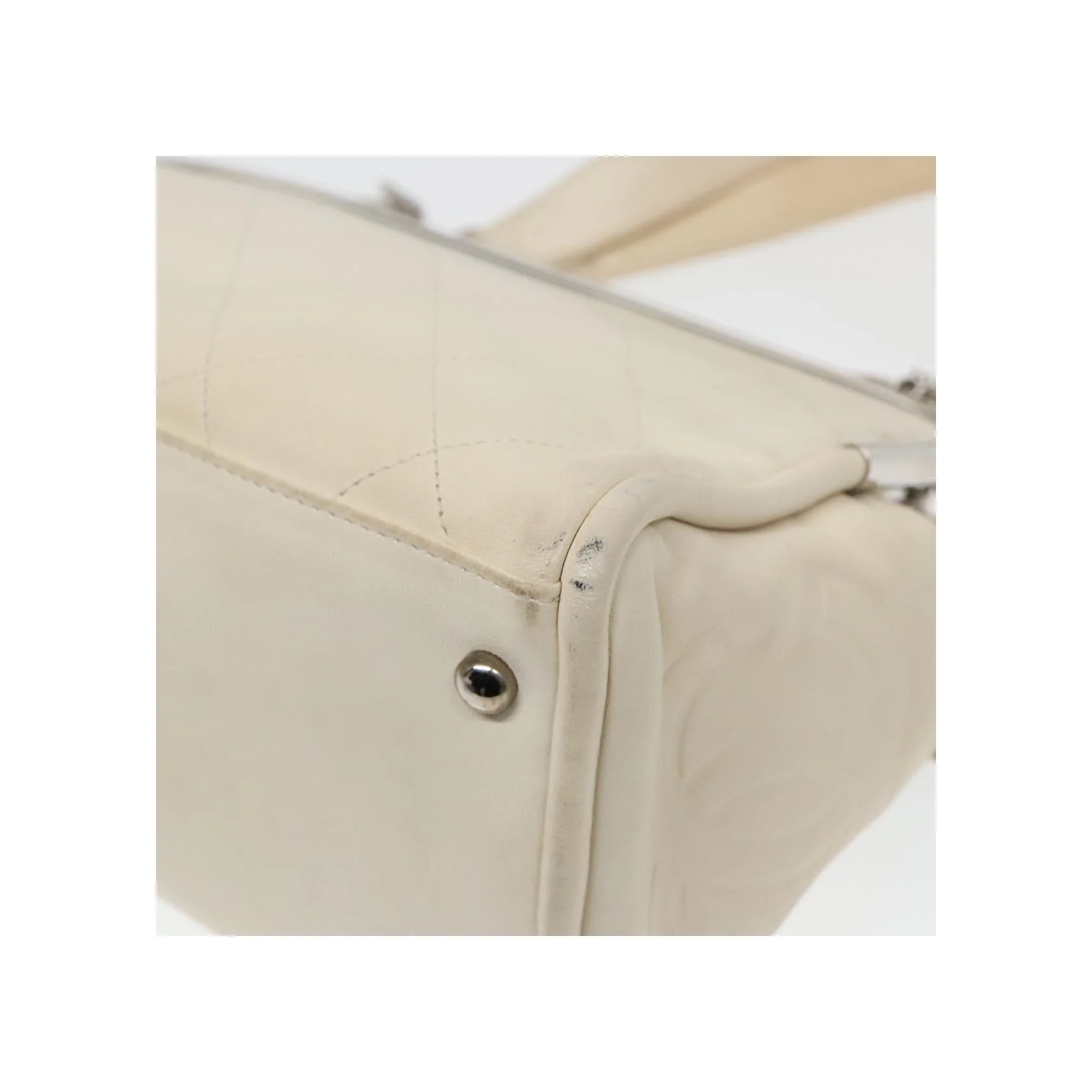 Sac À Armature Chanel Ultimate Soft - White - Image 9