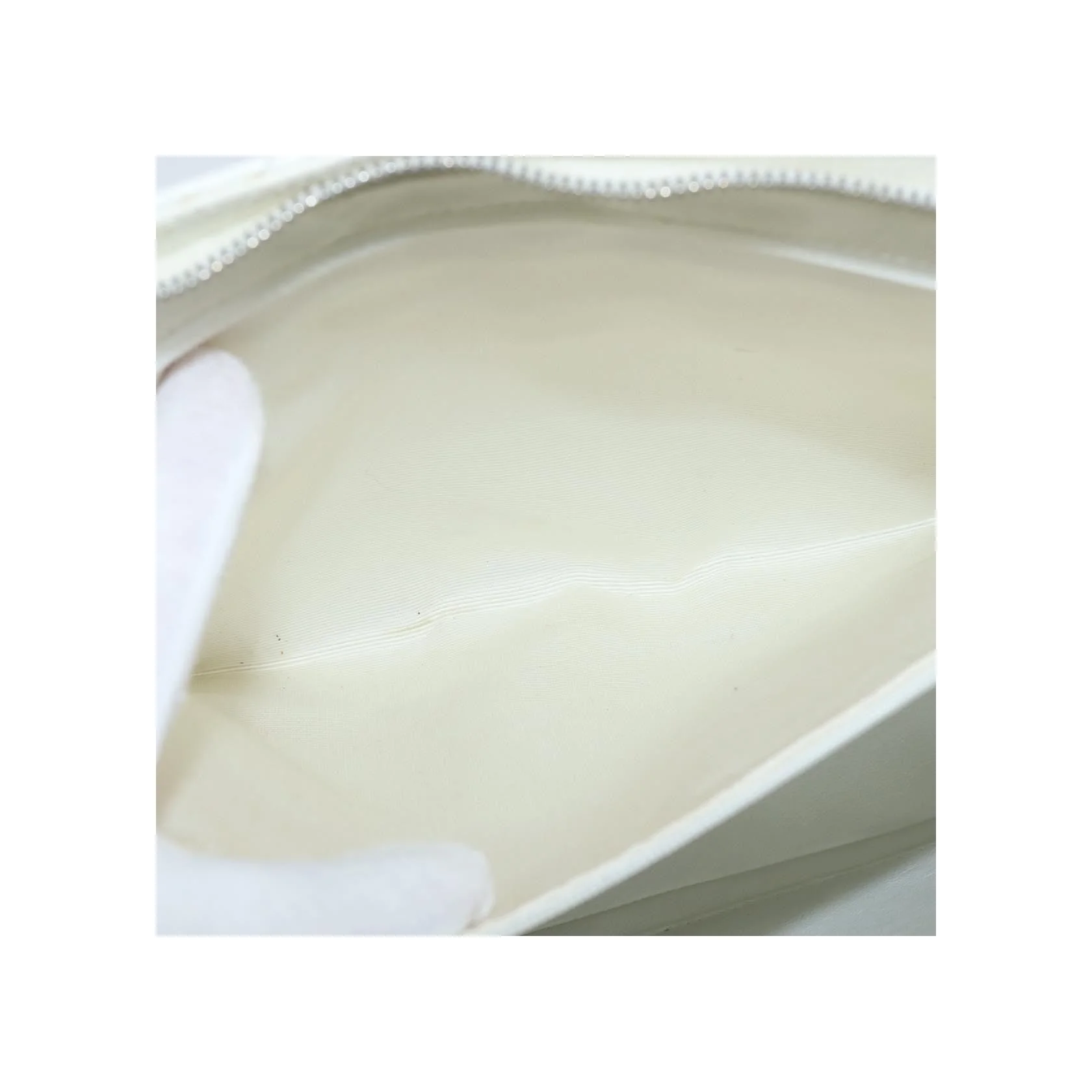 Sac Bowler Zippé Chanel Vintage Cc - White - Image 22