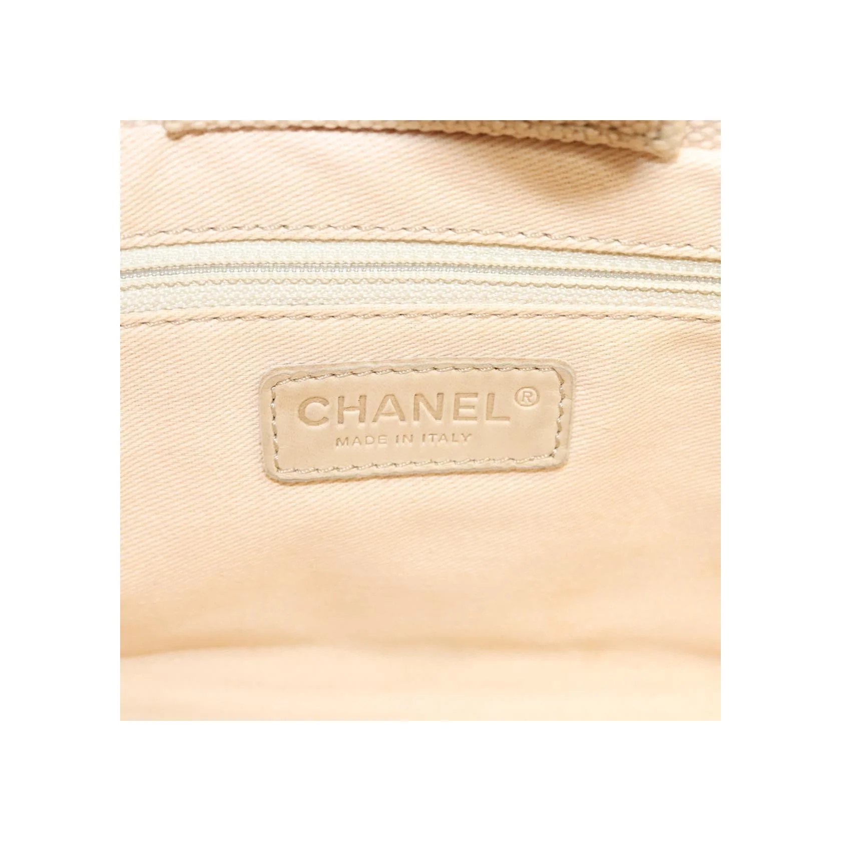 Tote Bag Chanel Vintage Chocolate Bar - Beige - Image 19