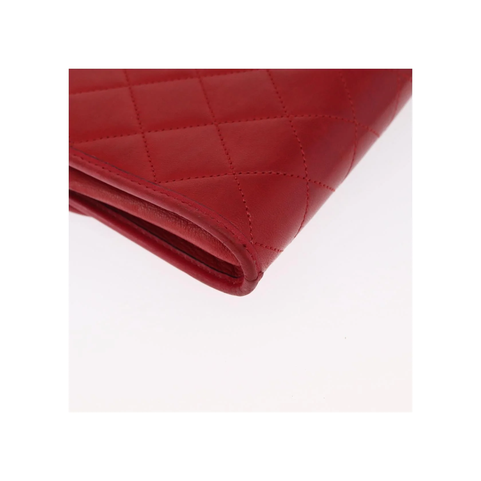 Pochette Chanel Vintage - Red - Image 10
