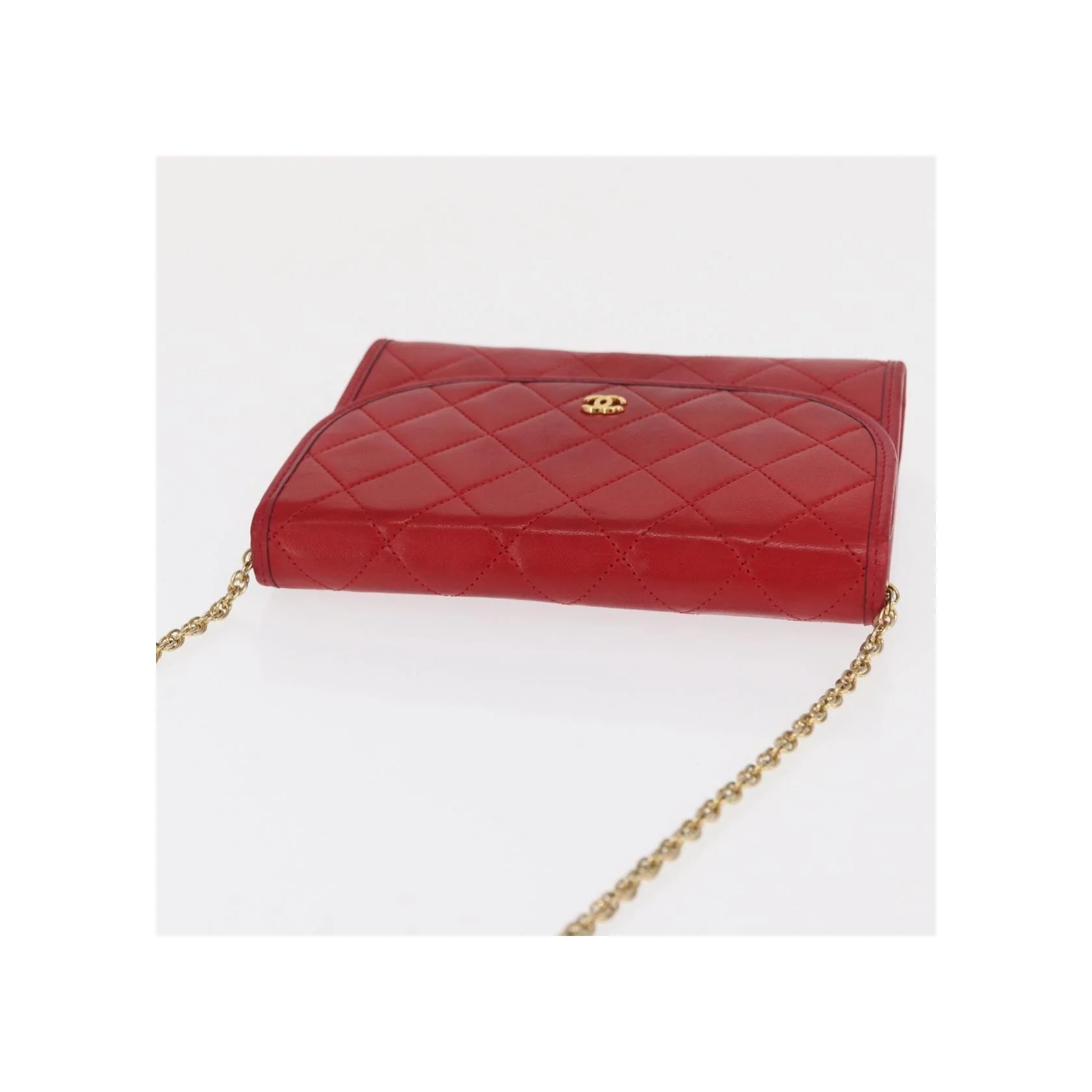 Pochette Chanel Vintage - Red - Image 17
