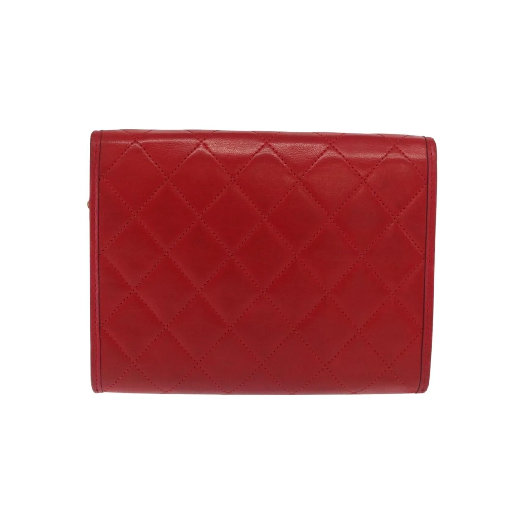 Pochette Chanel Vintage - Red - Image 2