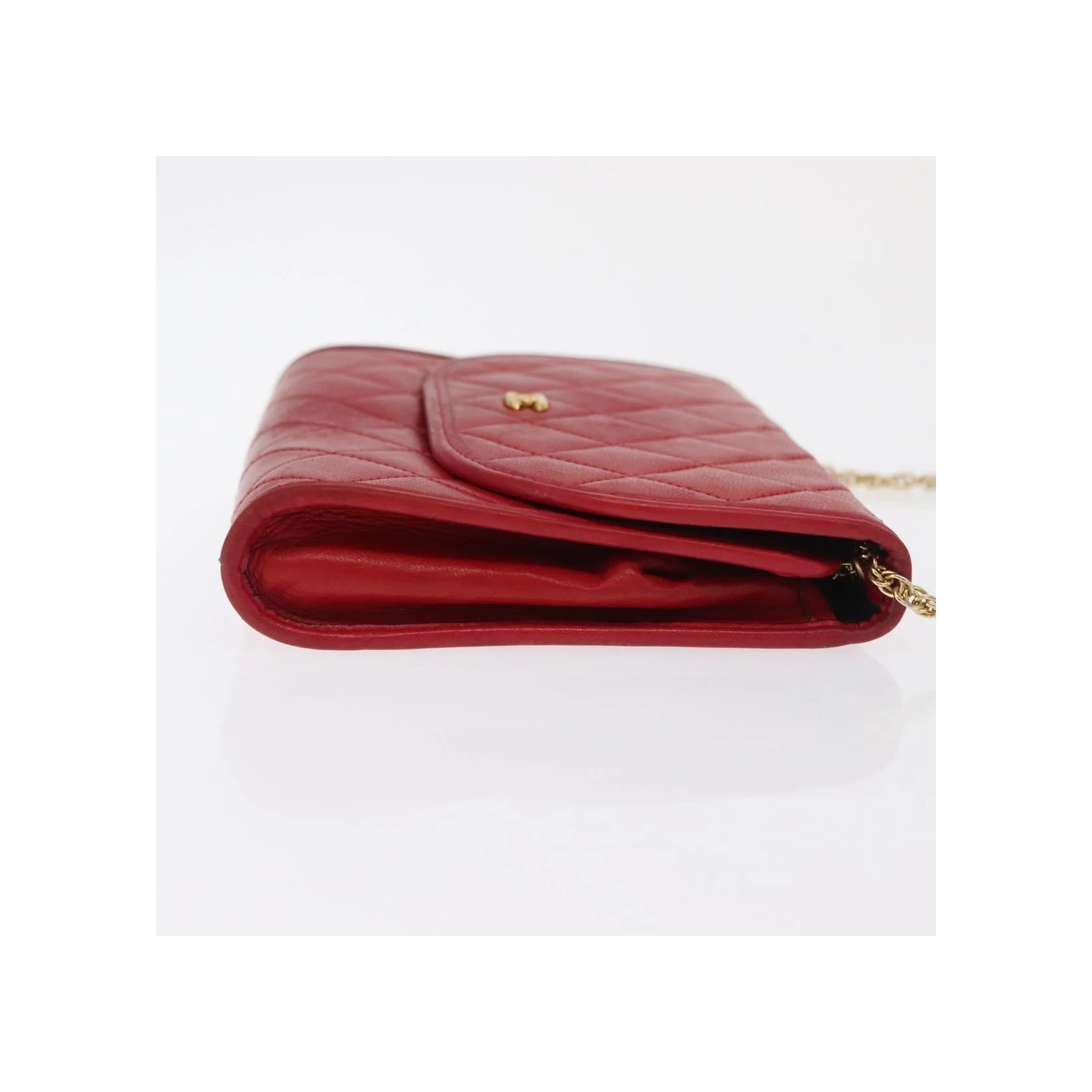 Pochette Chanel Vintage - Red - Image 3