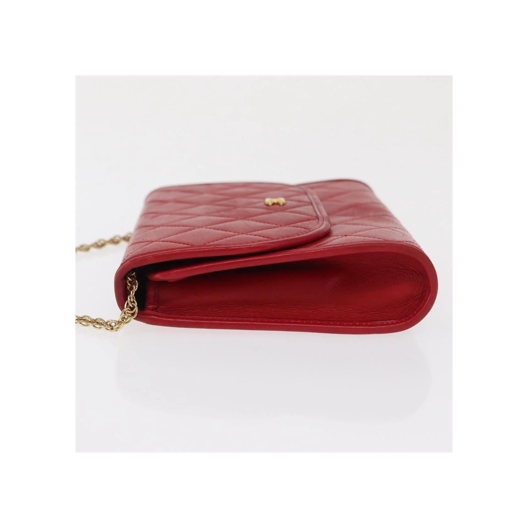 Pochette Chanel Vintage - Red - Image 4