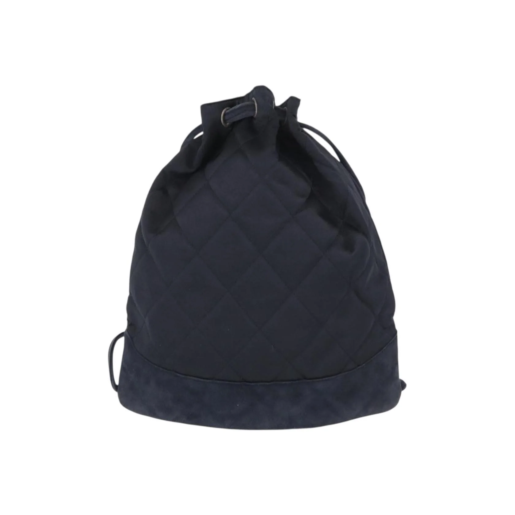 Sac À Dos À Cordon Chanel Vintage - Navy - Image 2