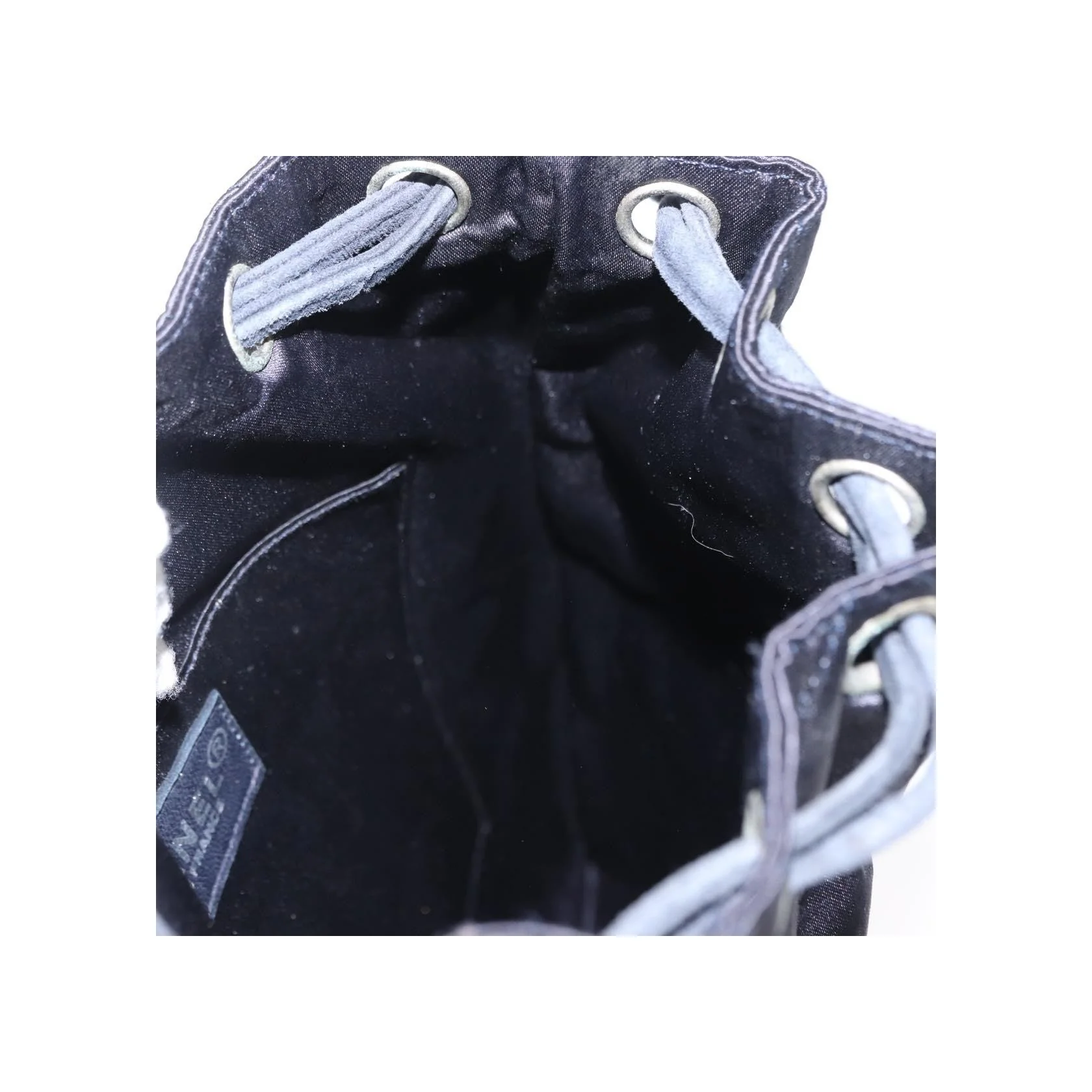 Sac À Dos À Cordon Chanel Vintage - Navy - Image 22