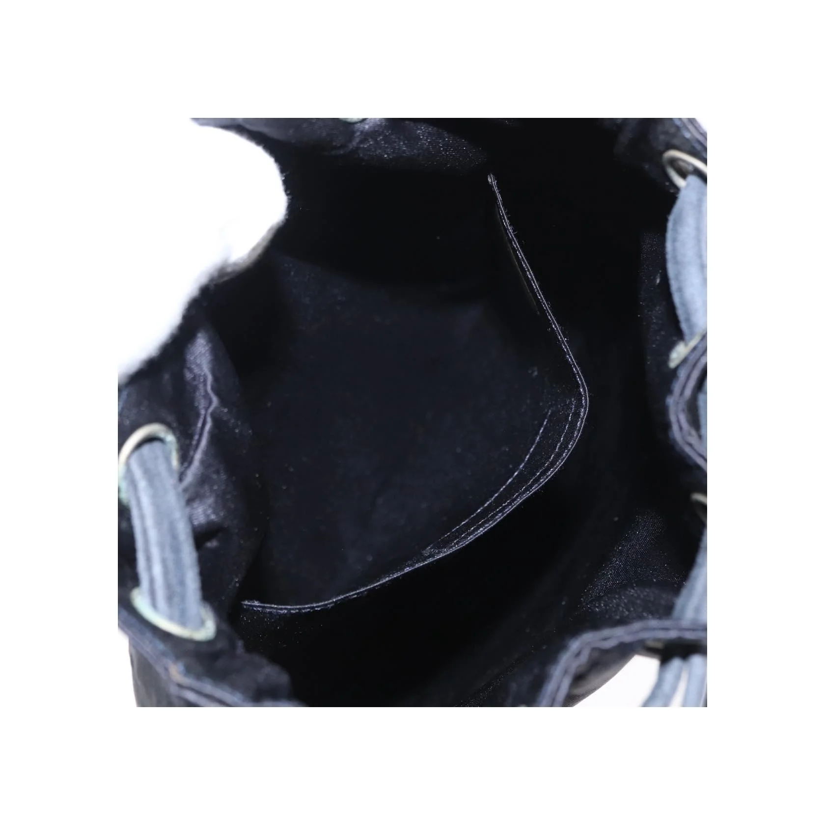 Sac À Dos À Cordon Chanel Vintage - Navy - Image 23