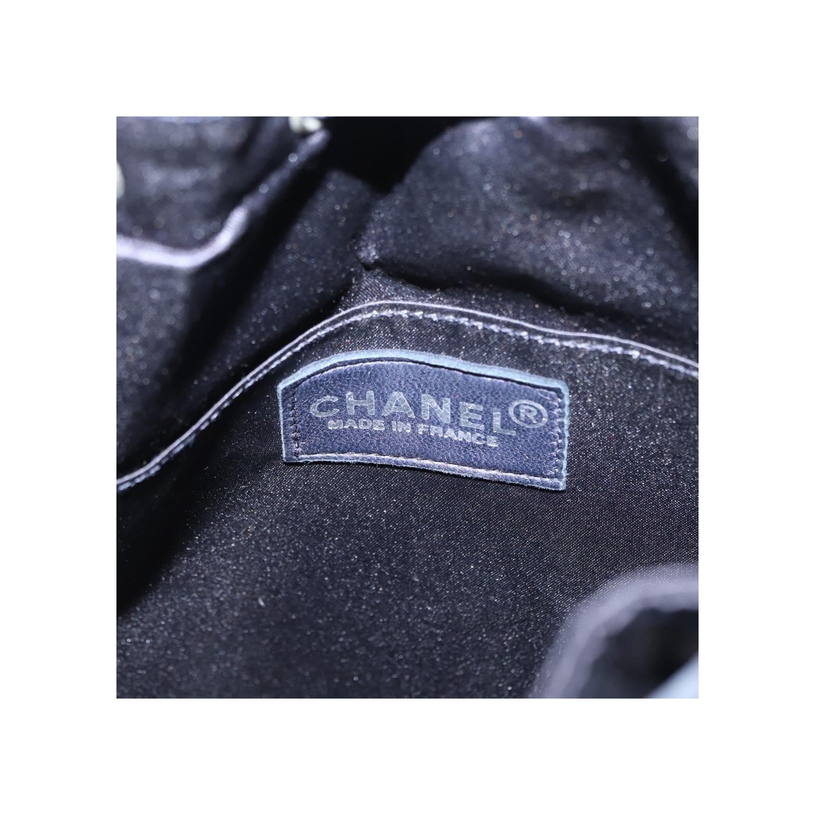 Sac À Dos À Cordon Chanel Vintage - Navy - Image 6