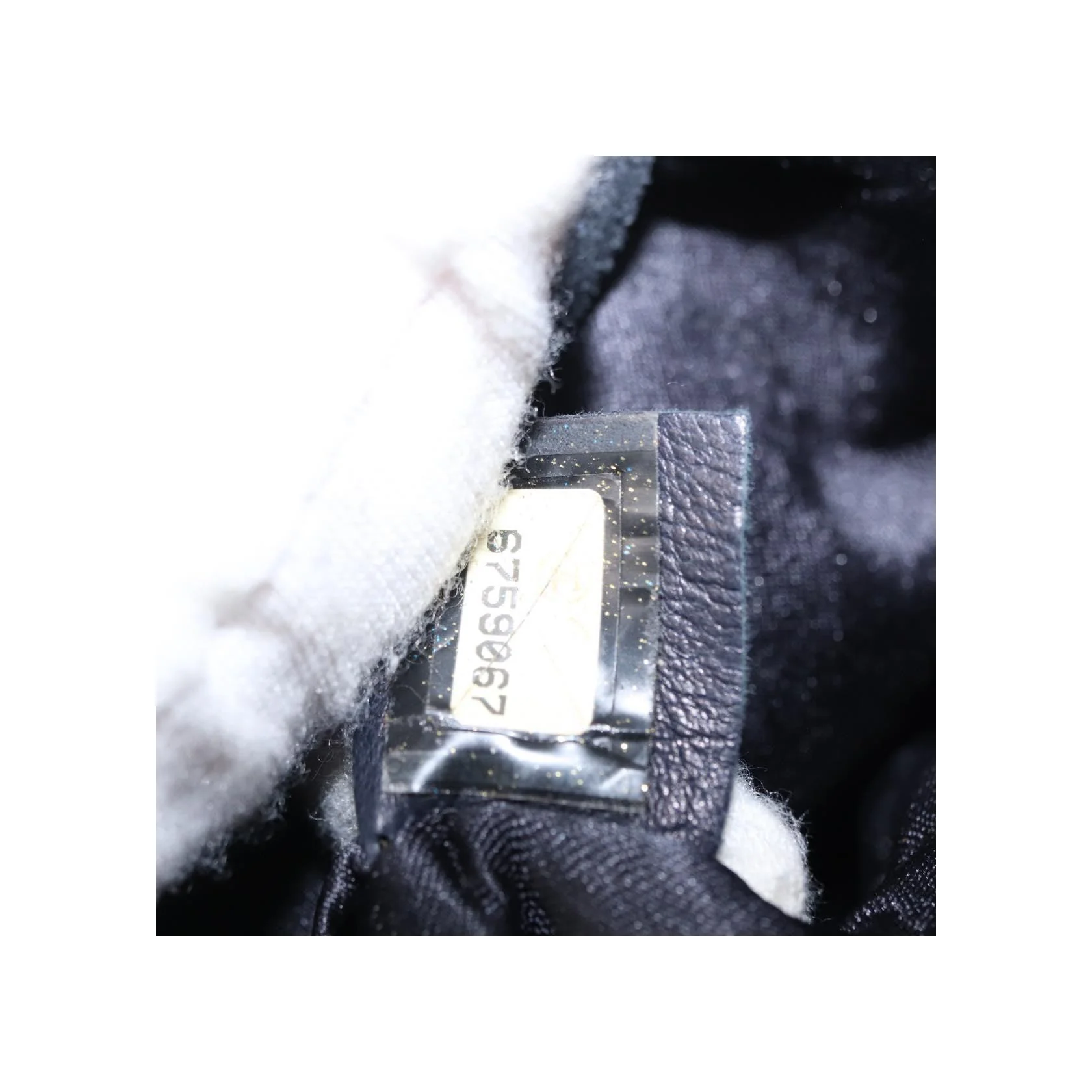 Sac À Dos À Cordon Chanel Vintage - Navy - Image 7