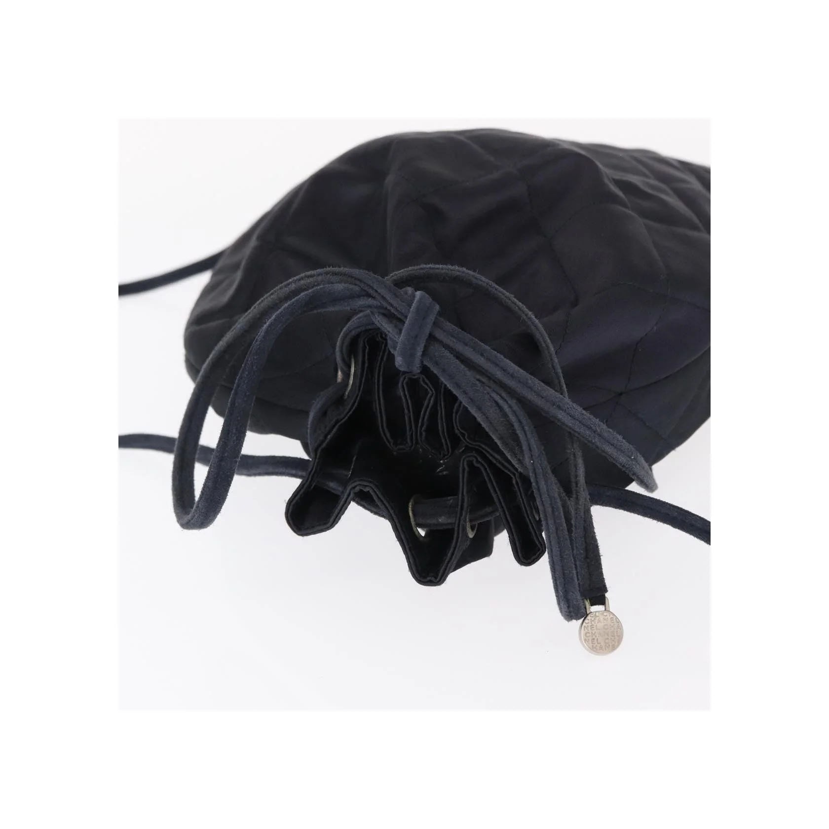 Sac À Dos À Cordon Chanel Vintage - Navy - Image 8