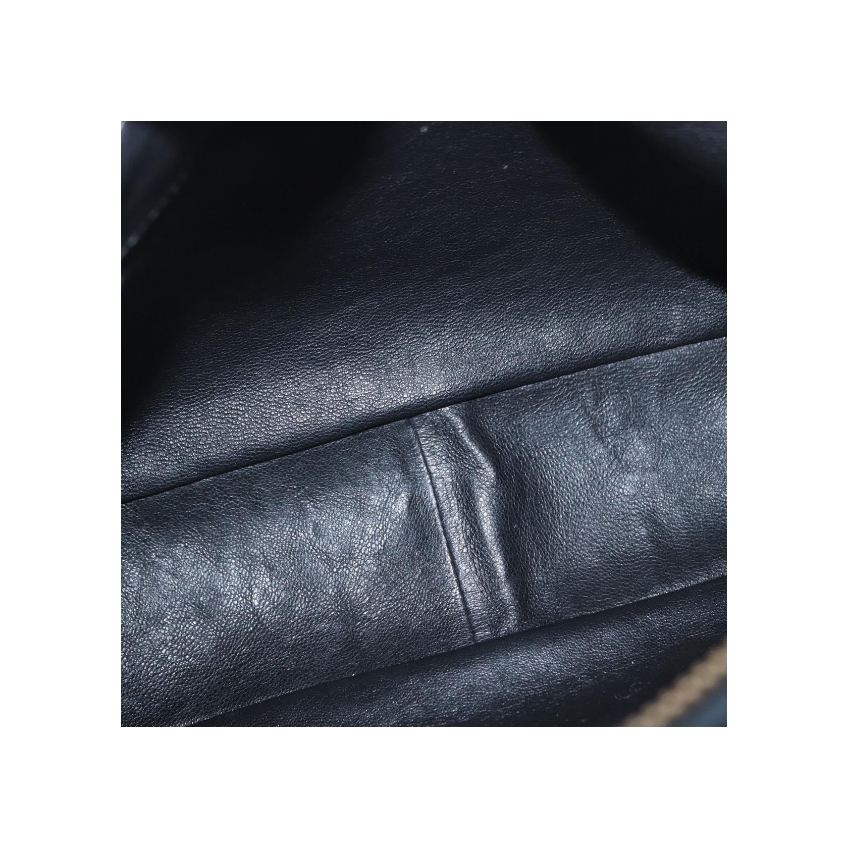 Sac Caméra À Poche Avant Chanel Vintage - Black - Image 16