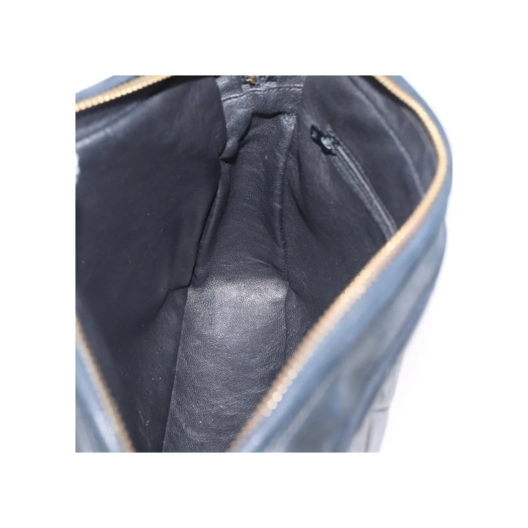 Sac Caméra À Poche Avant Chanel Vintage - Black - Image 18