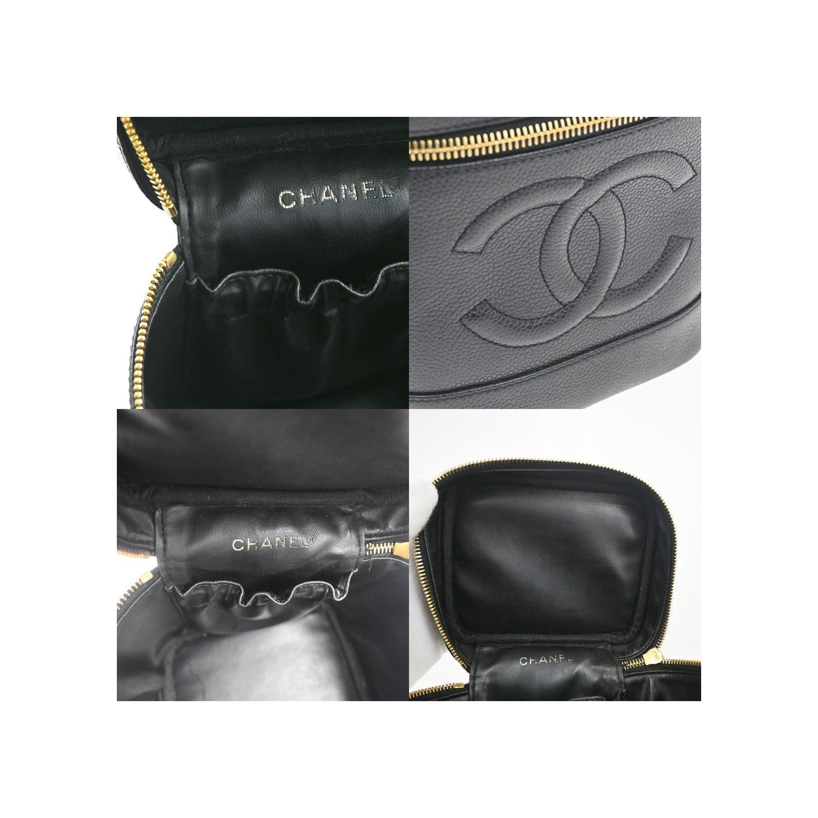 Trousse De Maquillage Chanel Vintage Timeless - Black - Image 13