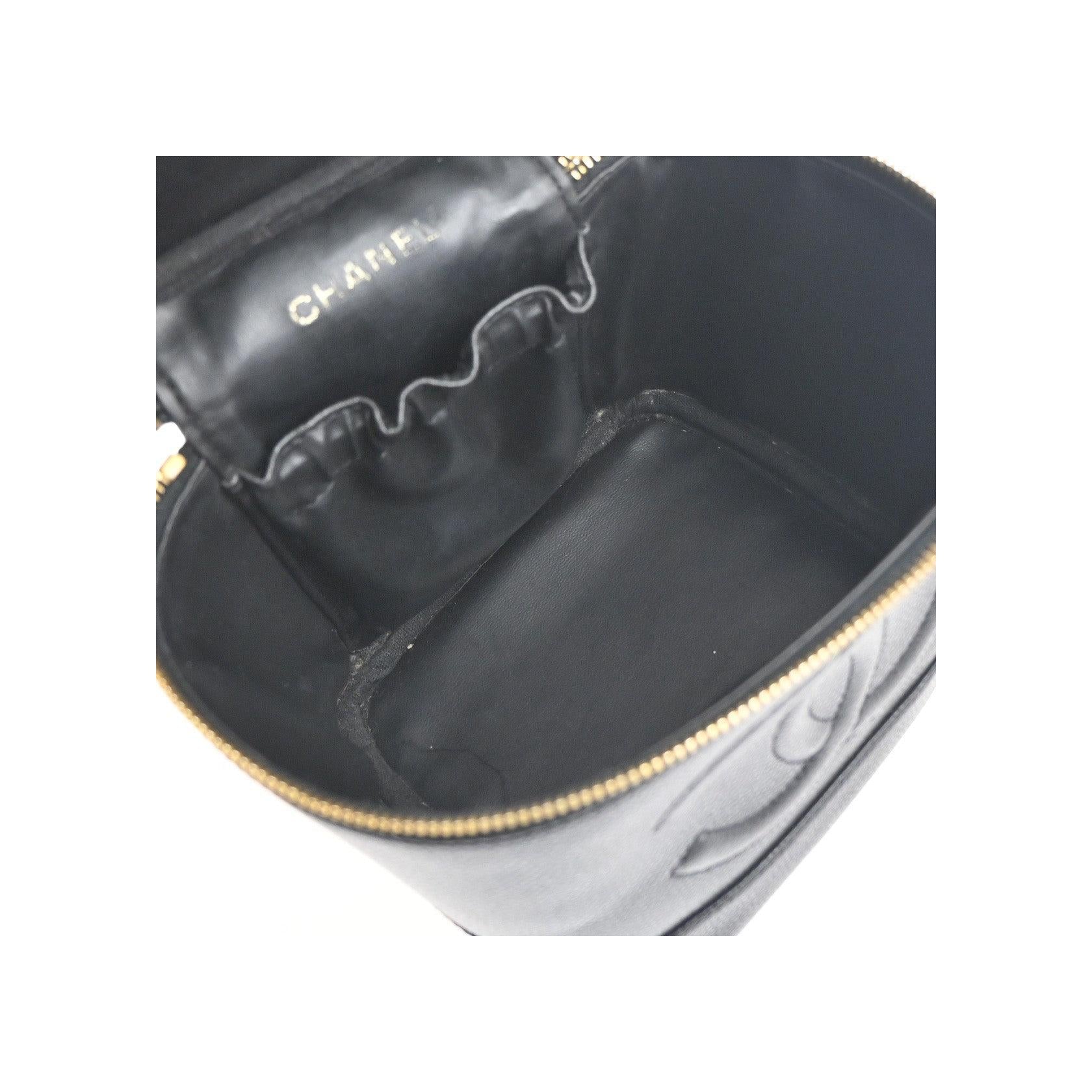 Trousse De Maquillage Chanel Vintage Timeless - Black - Image 14