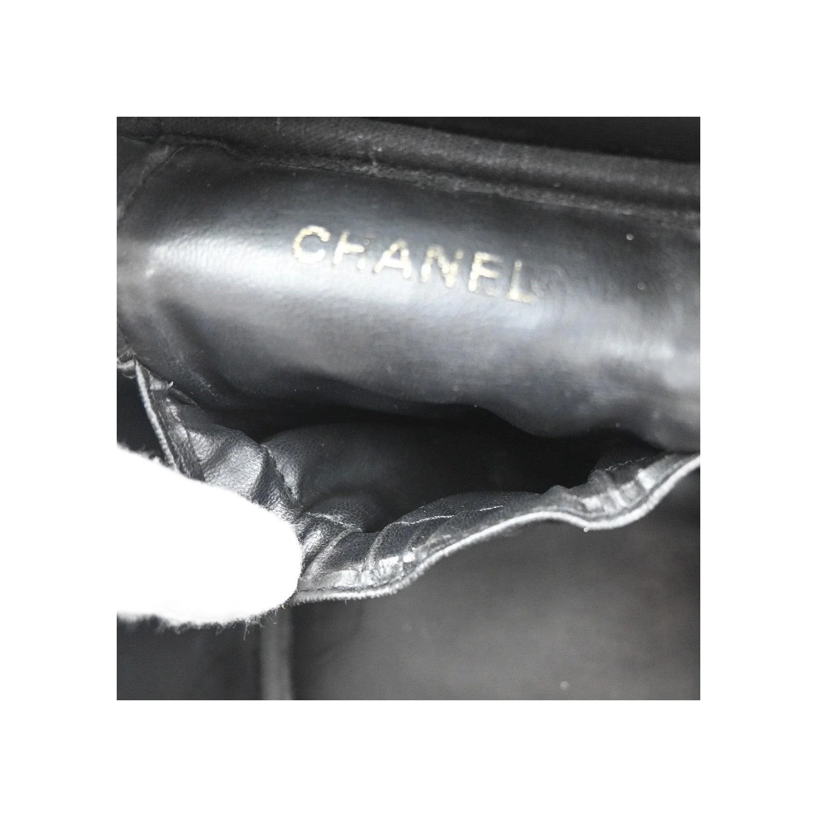 Trousse De Maquillage Chanel Vintage Timeless - Black - Image 16