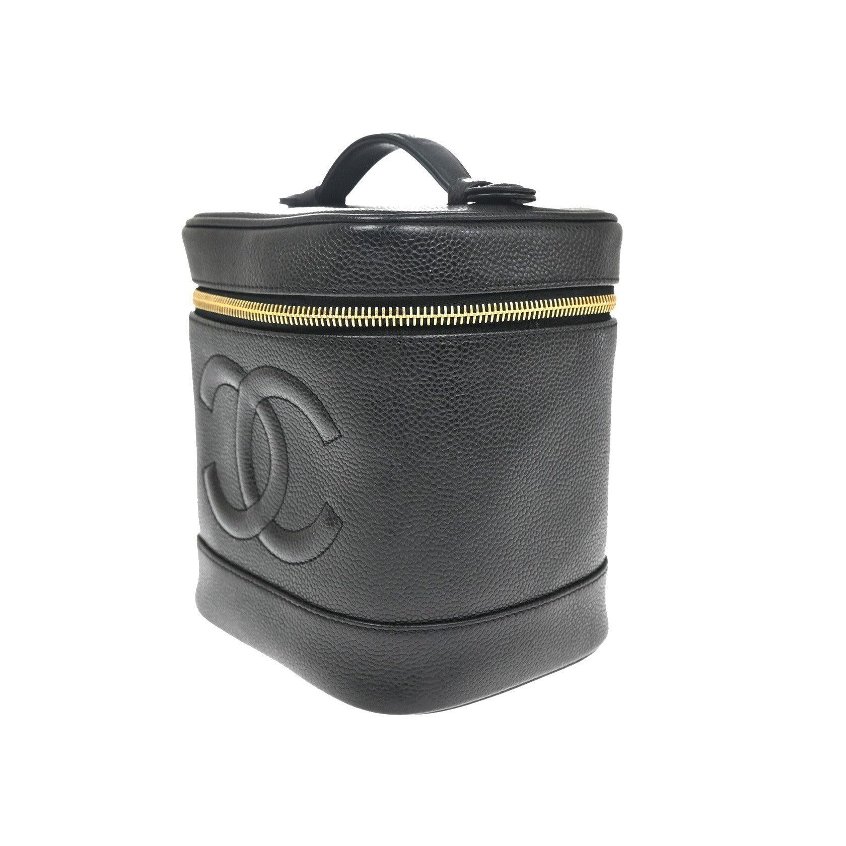 Trousse De Maquillage Chanel Vintage Timeless - Black - Image 3