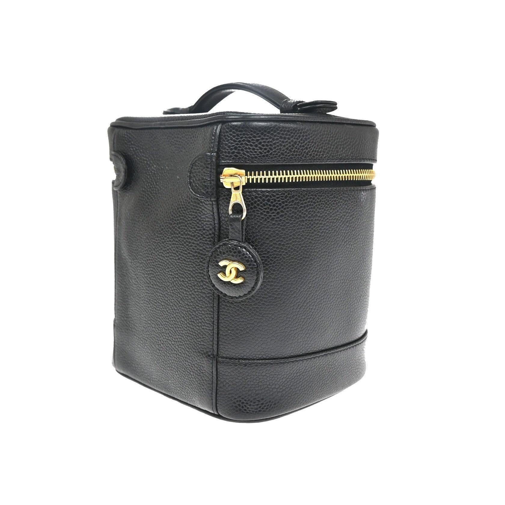 Trousse De Maquillage Chanel Vintage Timeless - Black - Image 4