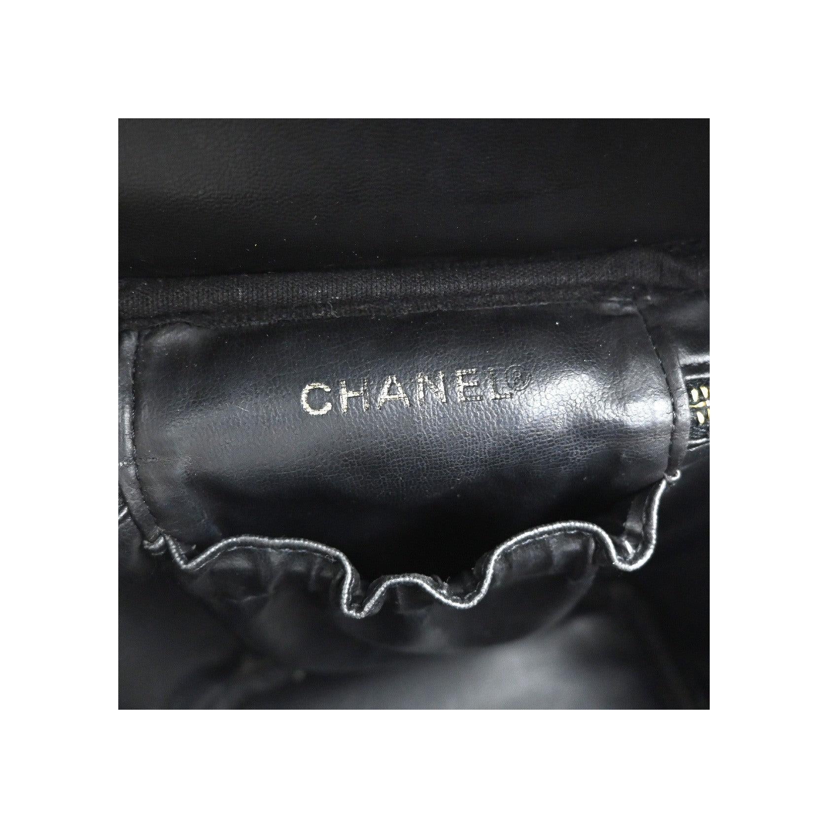 Trousse De Maquillage Chanel Vintage Timeless - Black - Image 6