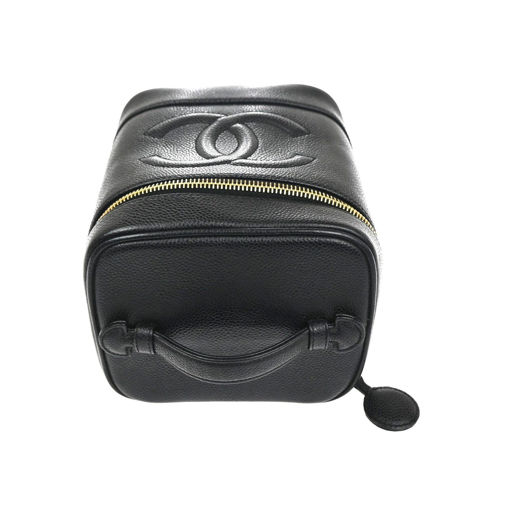 Trousse De Maquillage Chanel Vintage Timeless - Black - Image 8
