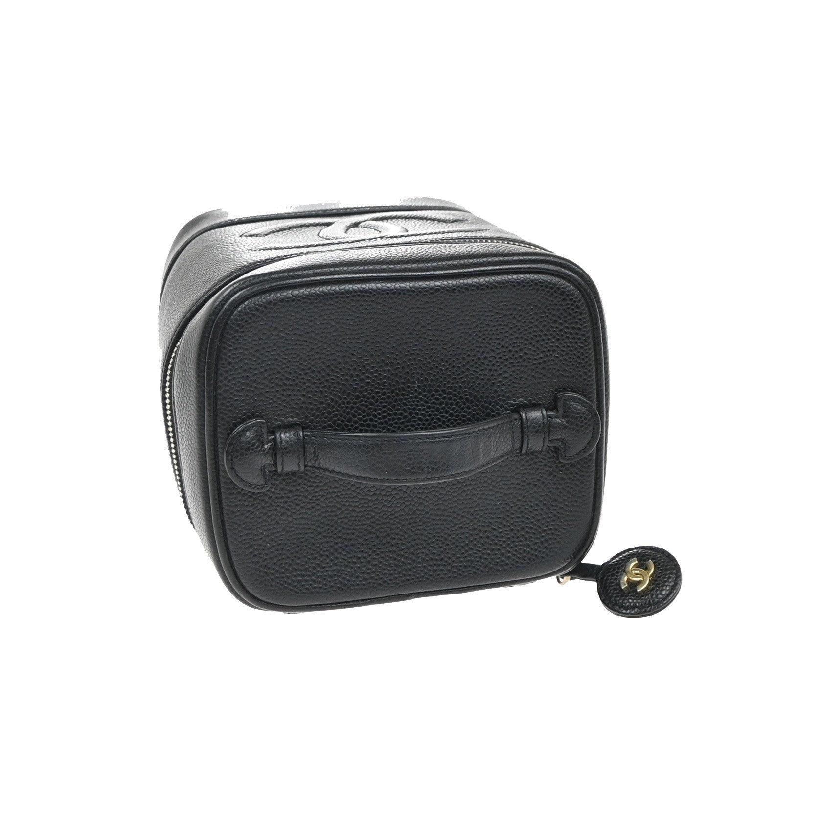 Trousse De Maquillage Chanel Vintage Timeless - Black - Image 11