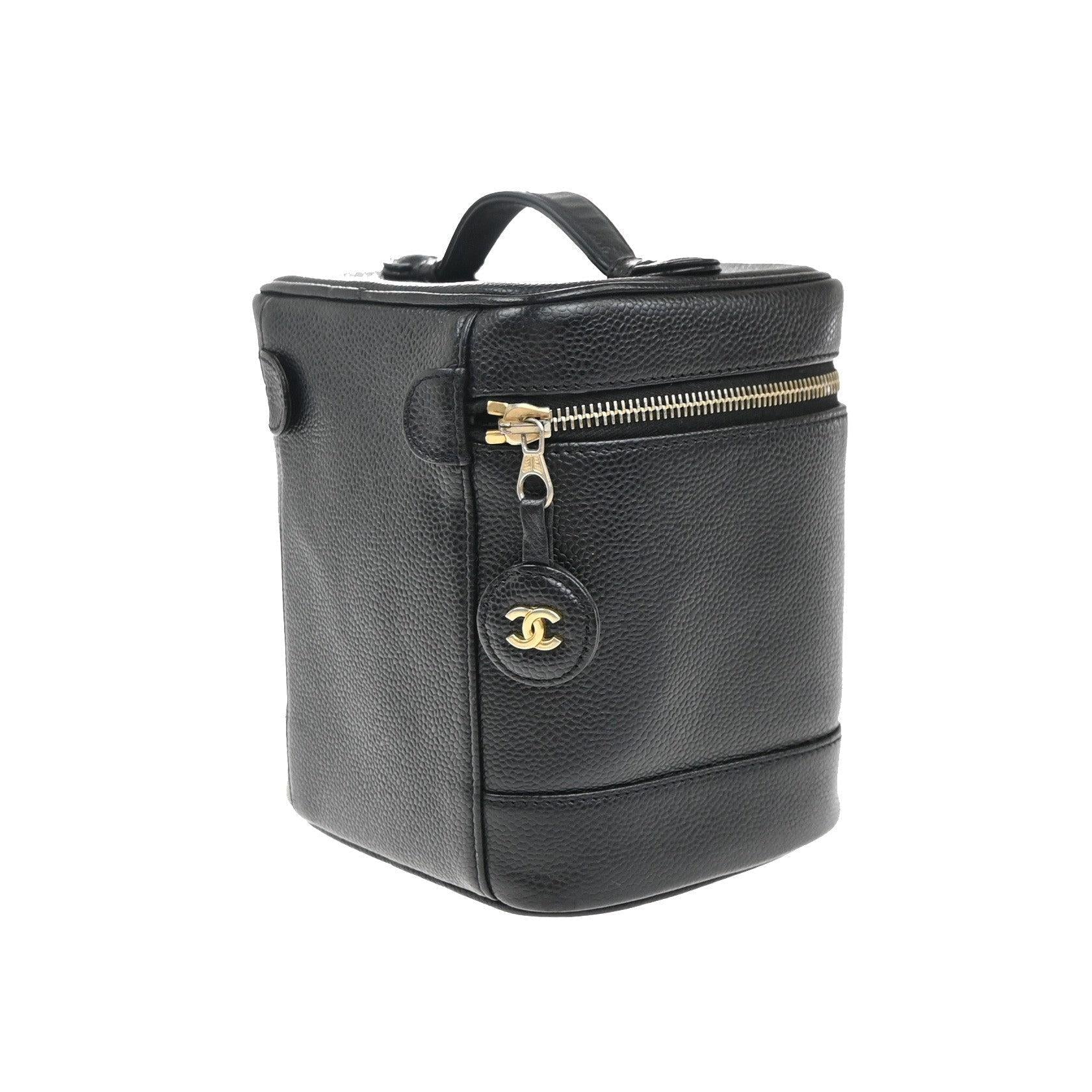 Trousse De Maquillage Chanel Vintage Timeless - Black - Image 4