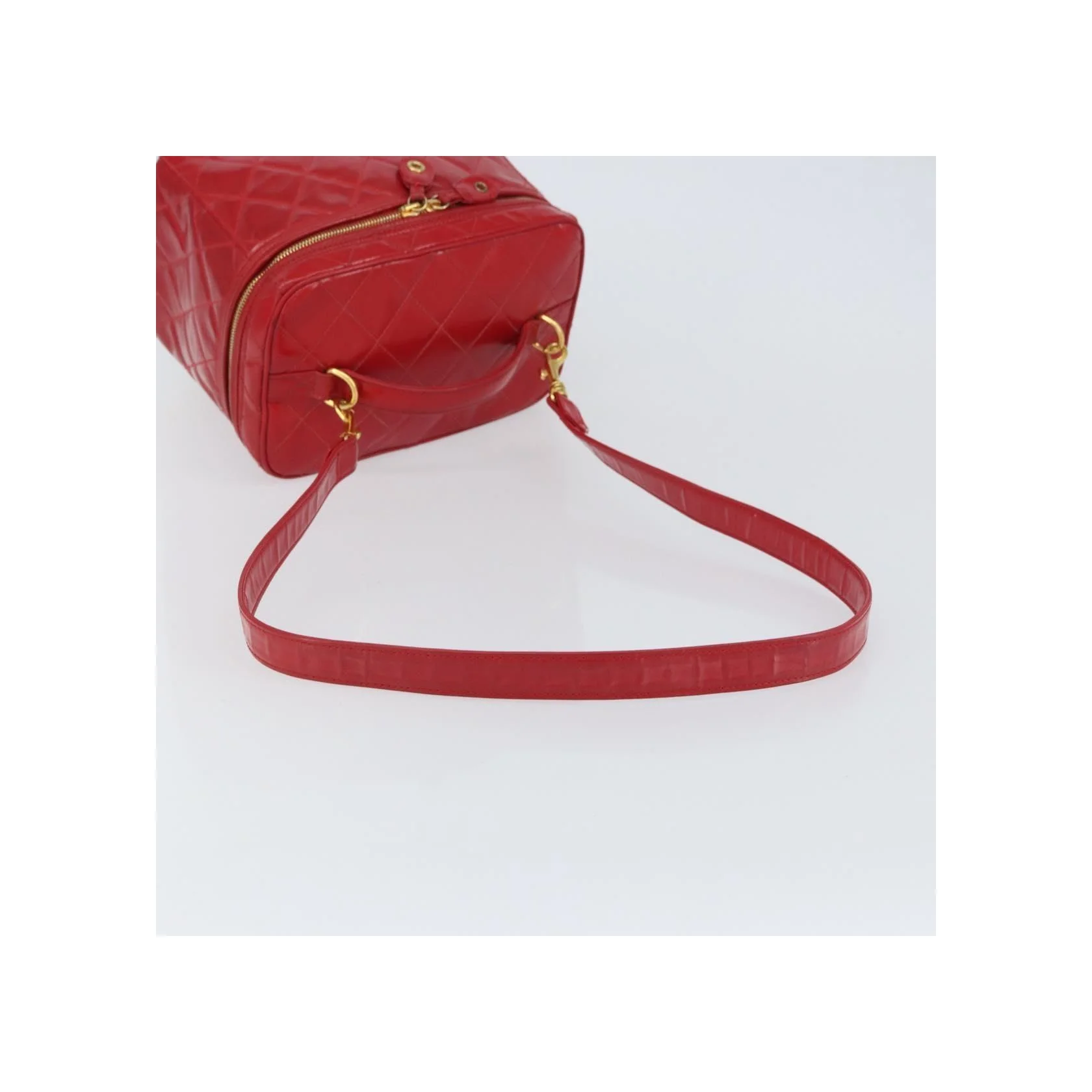 Vanity Case Chanel Vintage - Red - Image 16