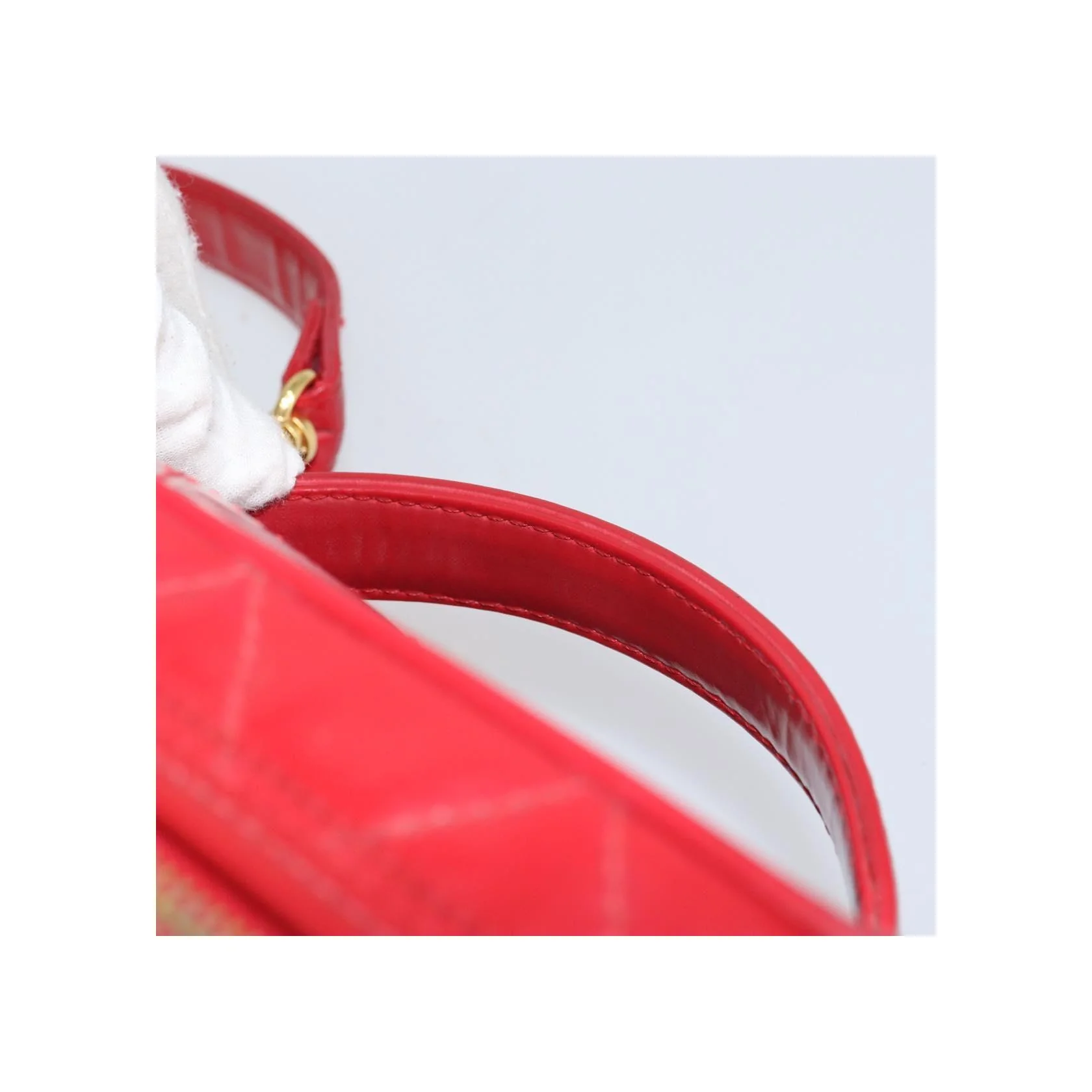 Vanity Case Chanel Vintage - Red - Image 19