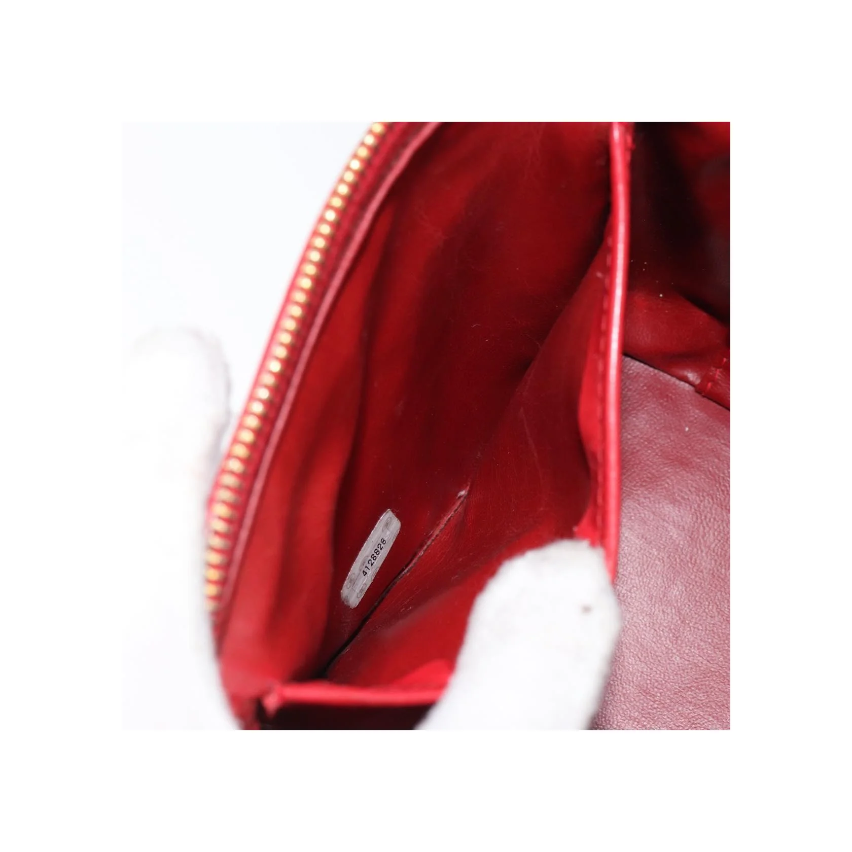 Vanity Case Chanel Vintage - Red - Image 23