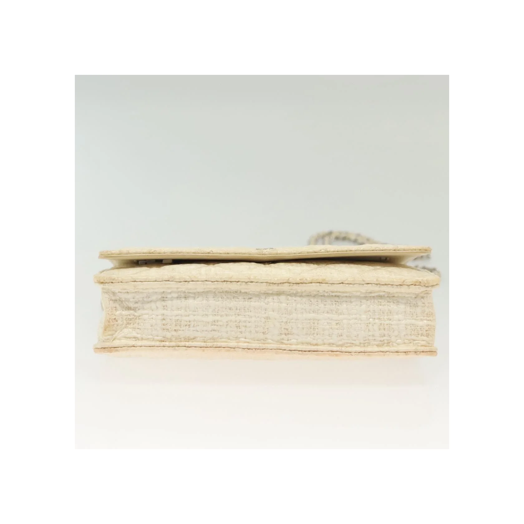 Portefeuille À Chaîne Chanel - White - Image 15