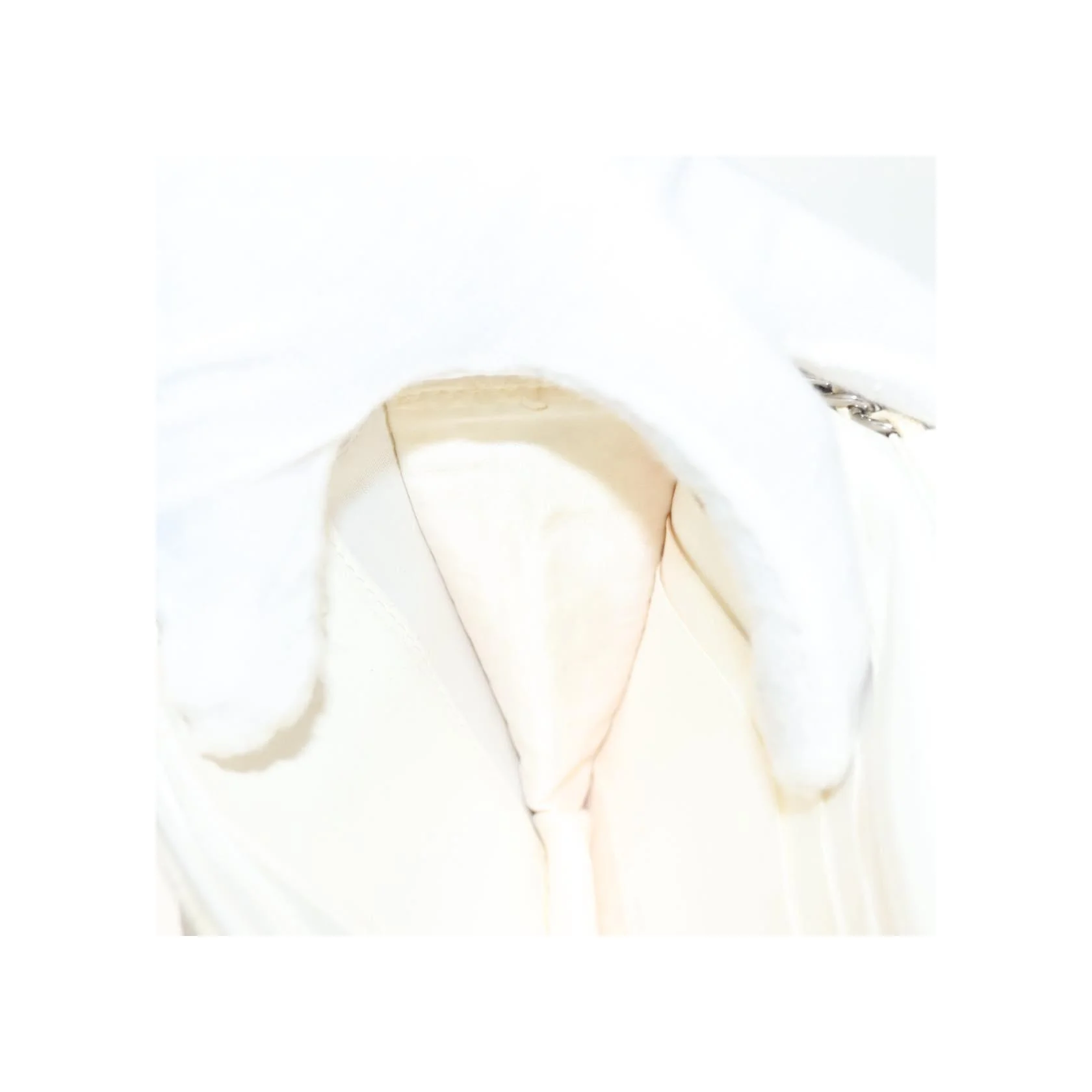 Portefeuille À Chaîne Chanel - White - Image 21