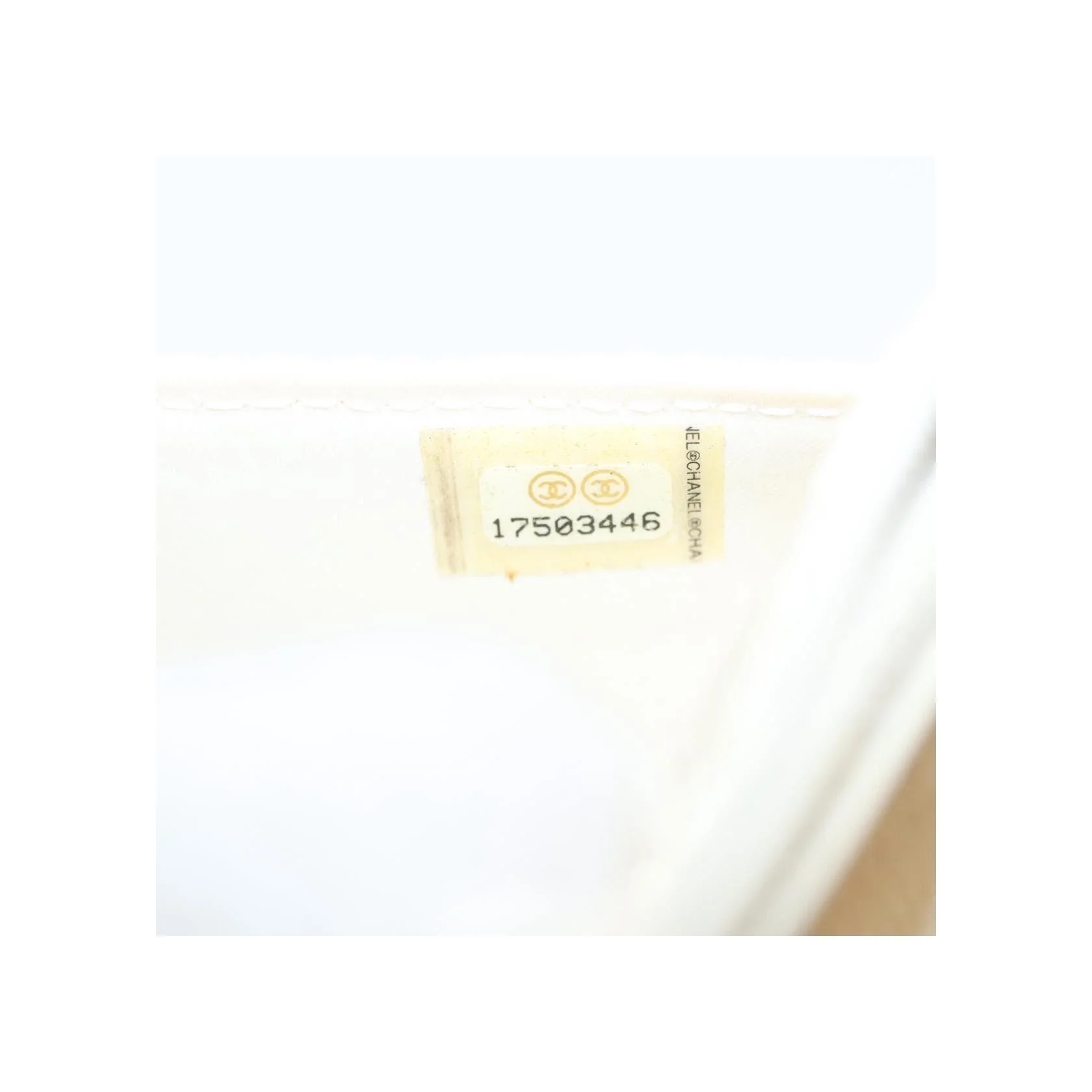 Portefeuille À Chaîne Chanel - White - Image 7
