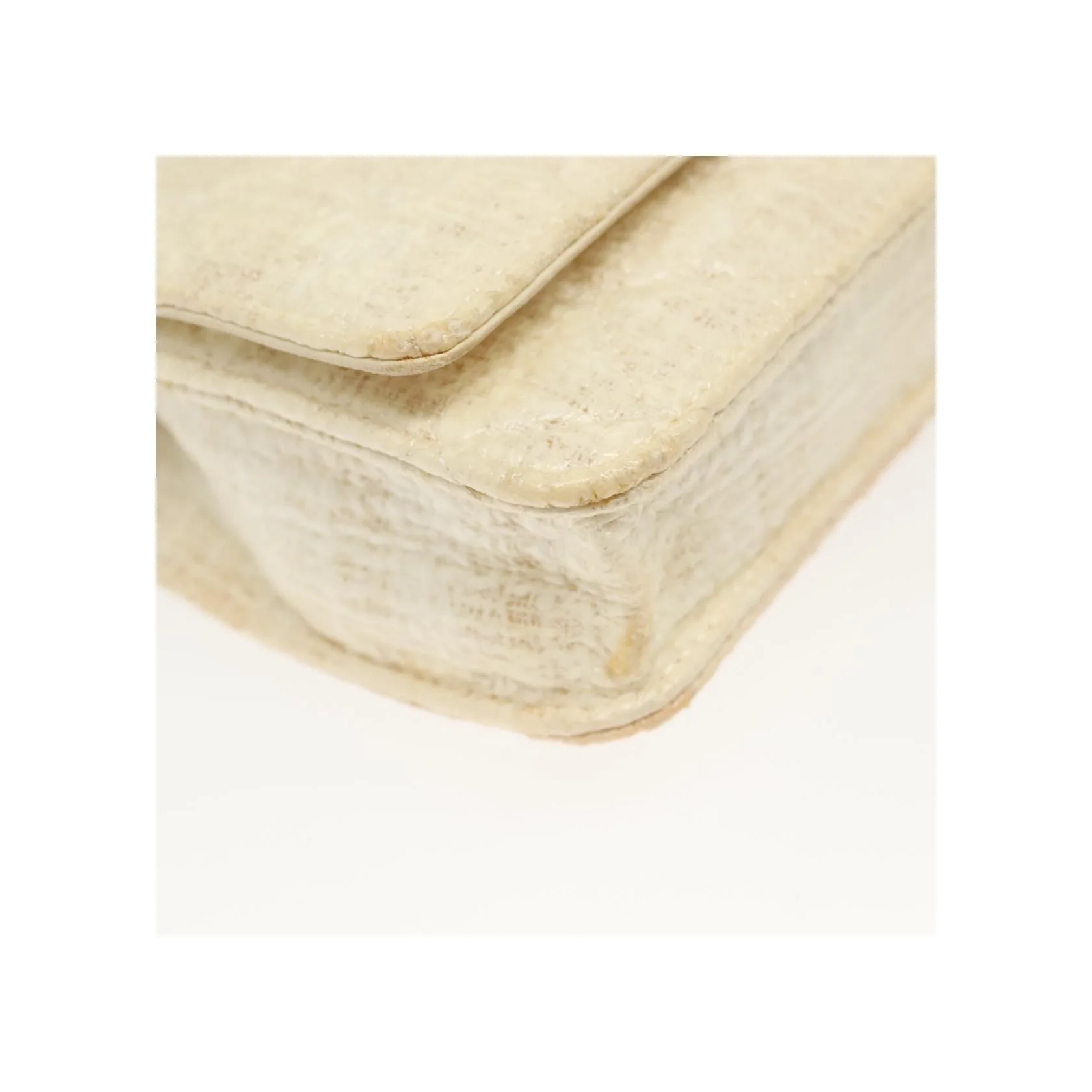 Portefeuille À Chaîne Chanel - White - Image 9