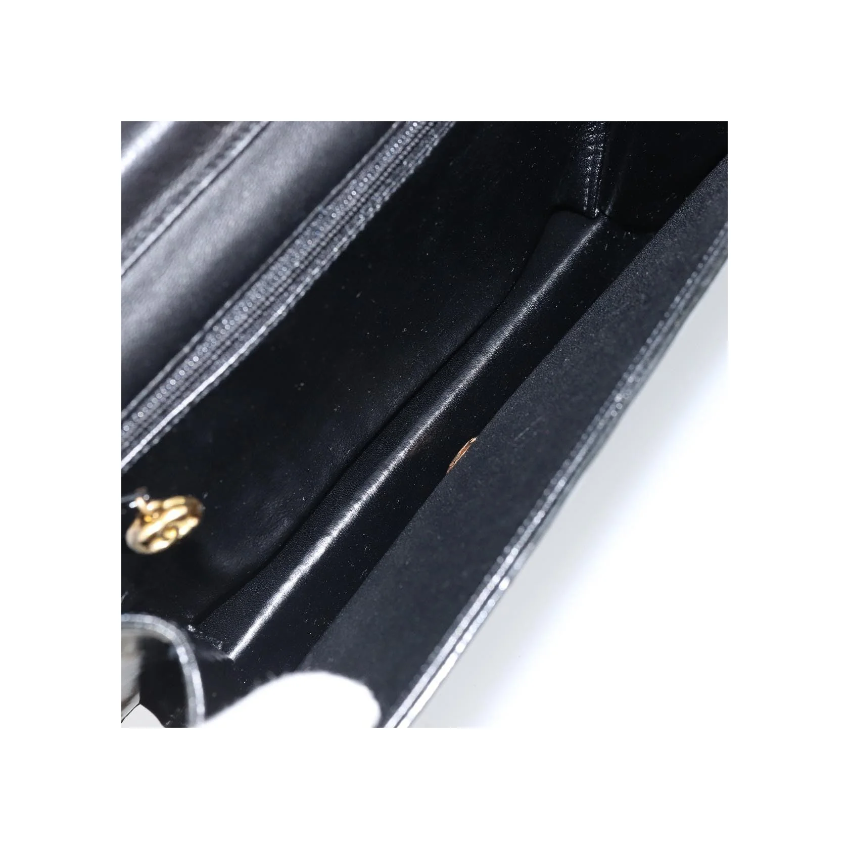 Portefeuille À Chaîne Chanel - Black - Image 11
