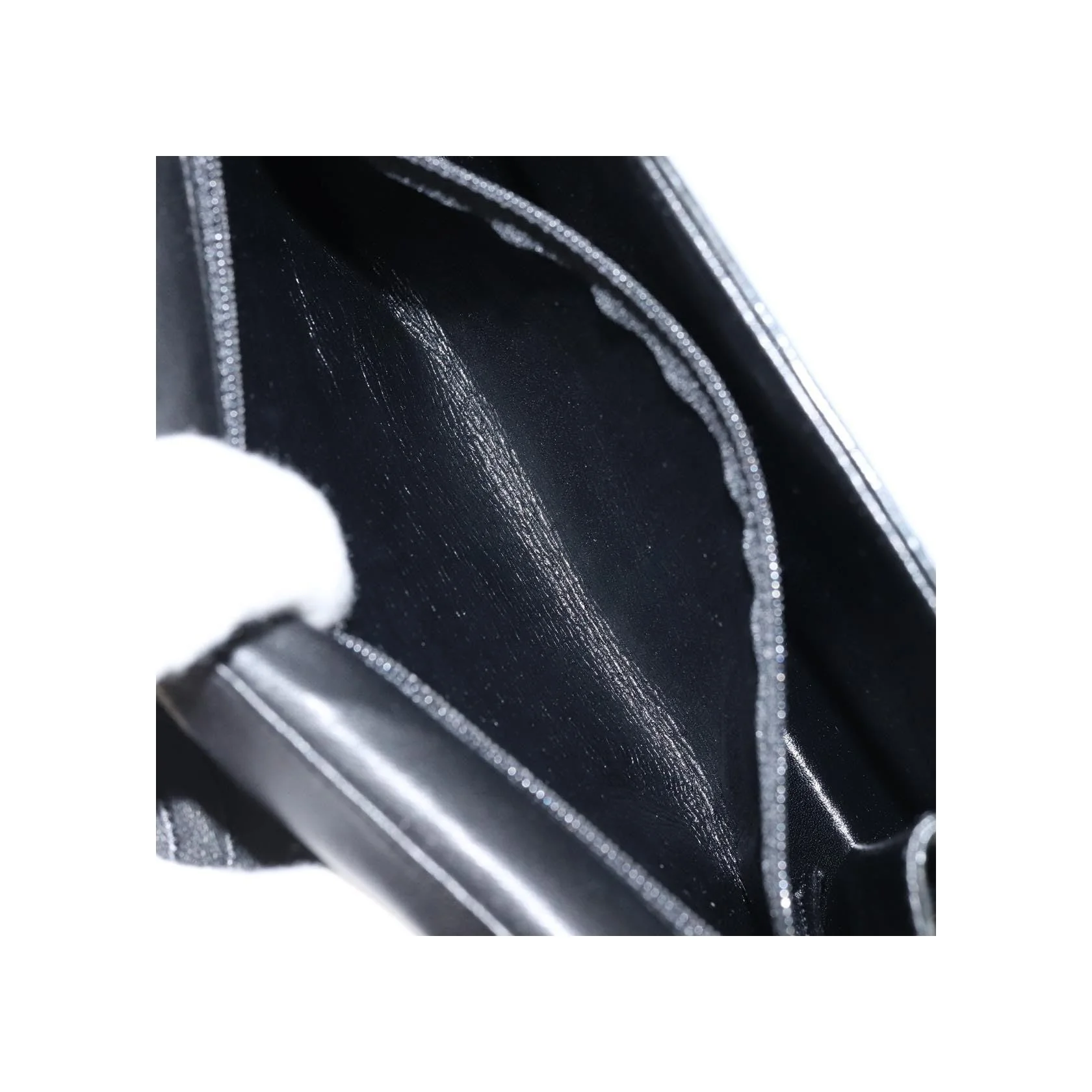 Portefeuille À Chaîne Chanel - Black - Image 12