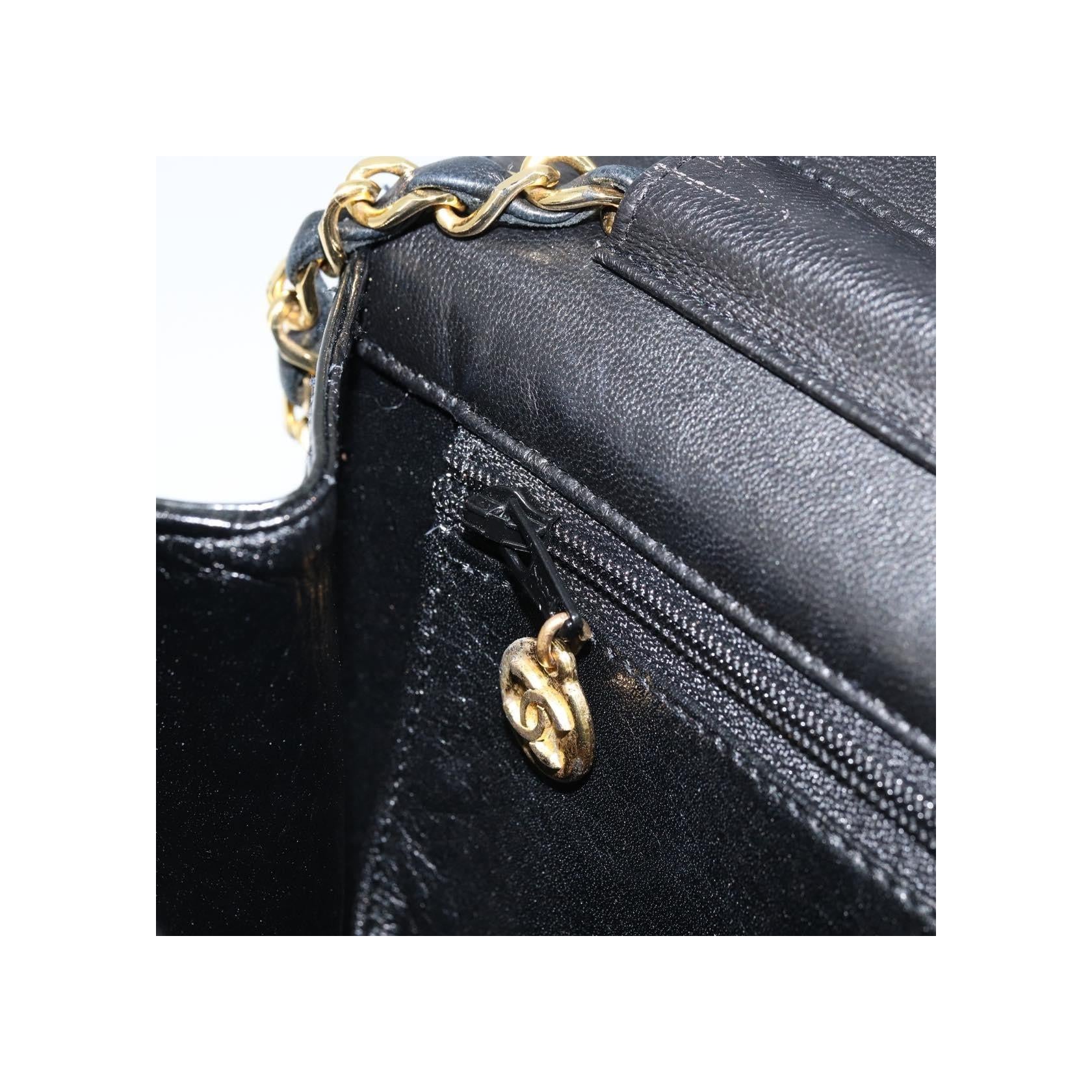 Portefeuille À Chaîne Chanel - Black - Image 20