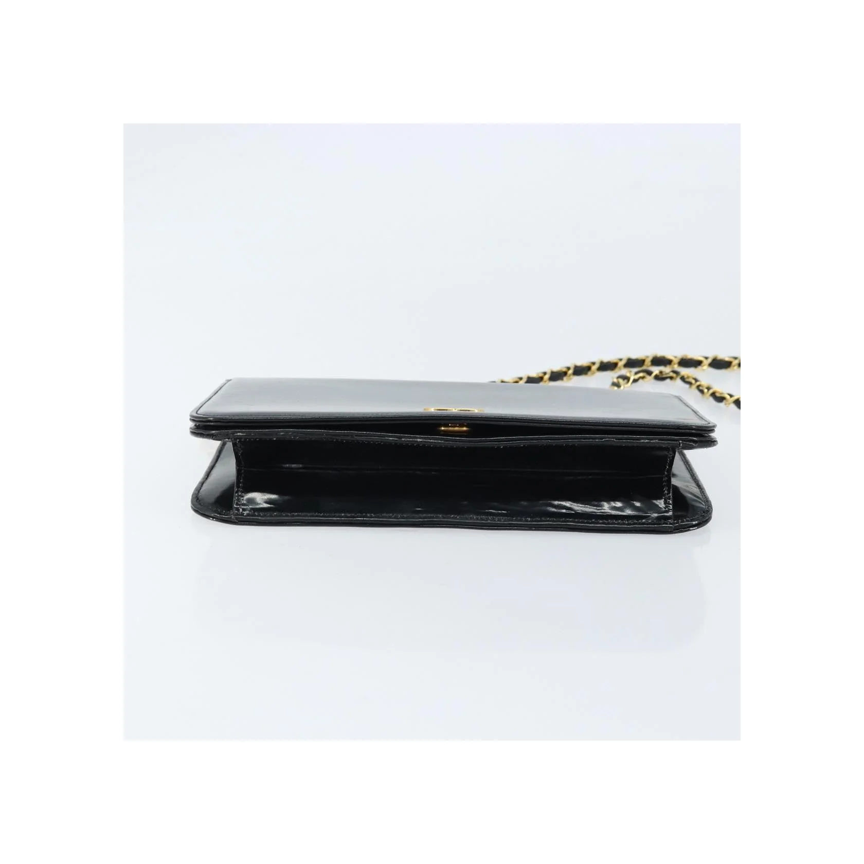 Portefeuille À Chaîne Chanel - Black - Image 5