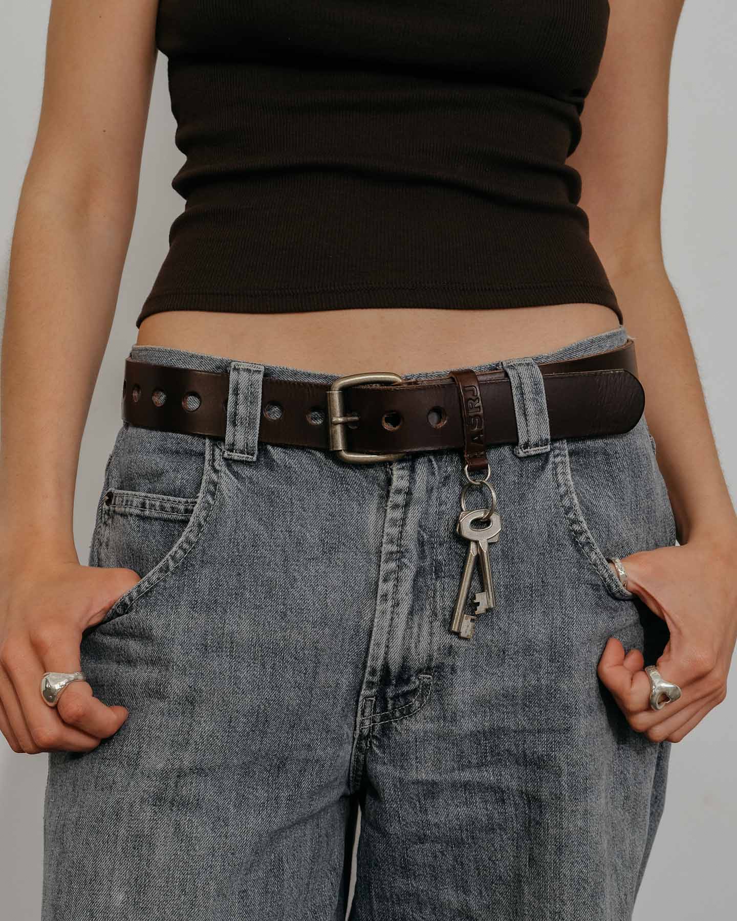 Ceinture Charlie - Chocolat - Image 2