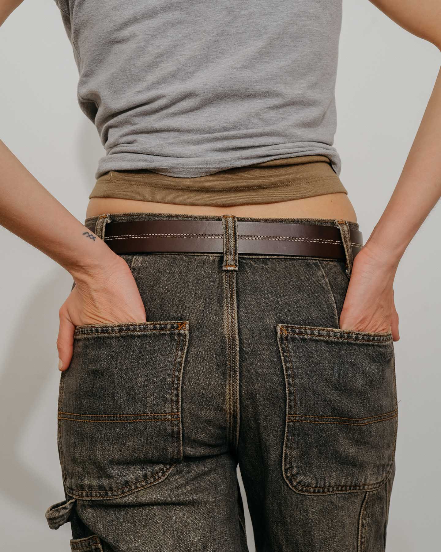 Ceinture Charlotte - Chocolat - Image 4
