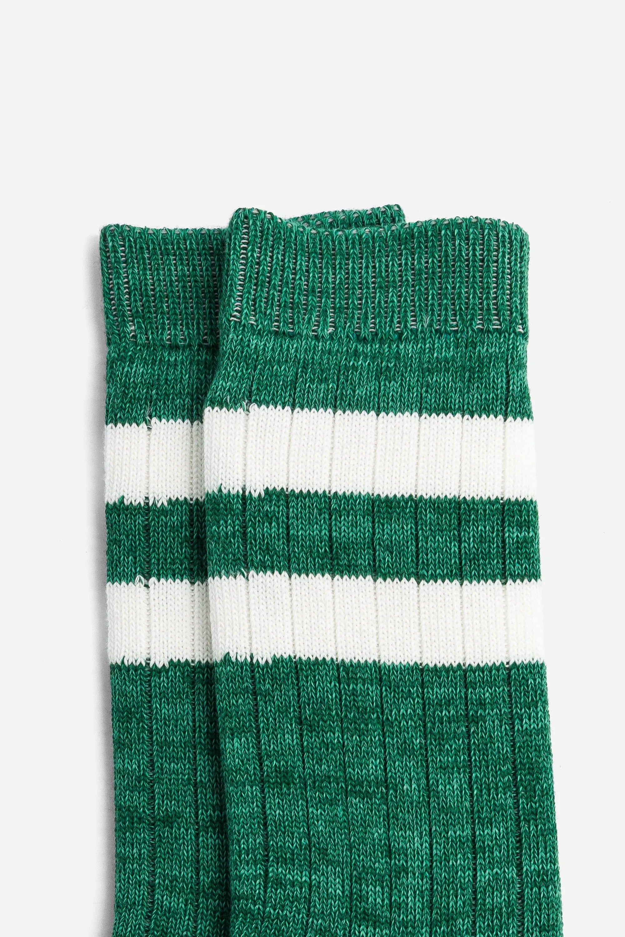 Chaussettes texturées vertes - Image 2
