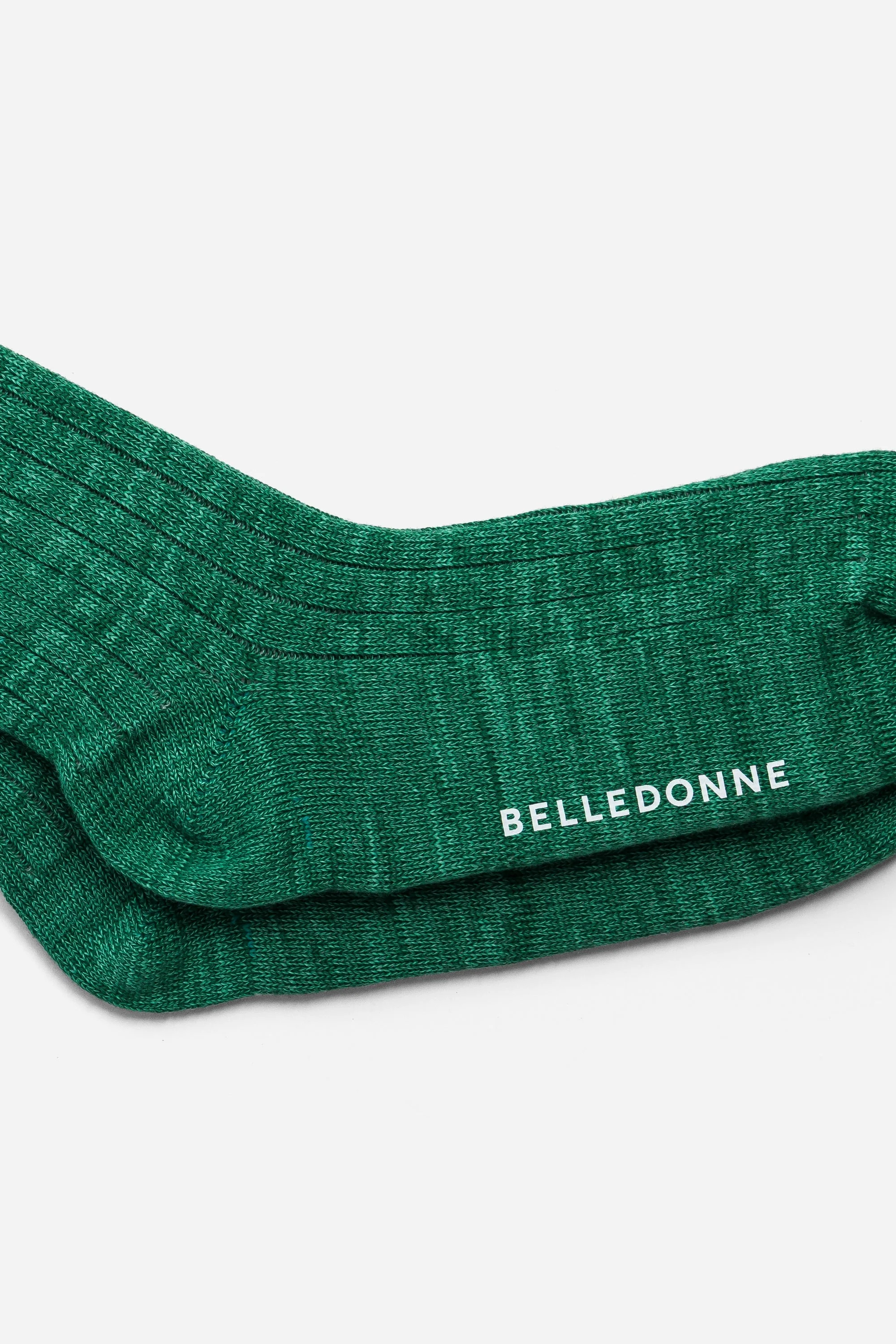 Chaussettes texturées vertes - Image 3