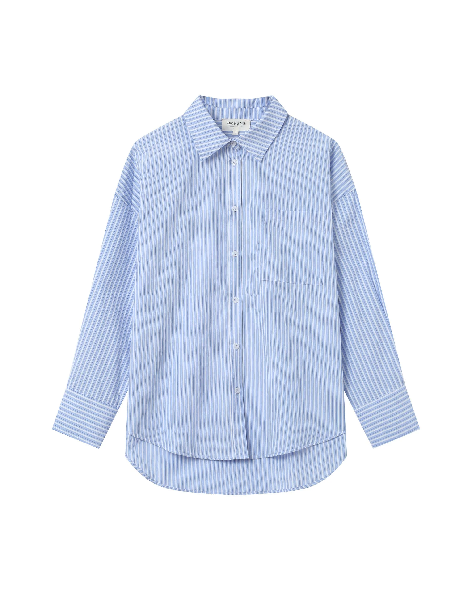 Chemise A Rayures Bleuet Sully - Image 5