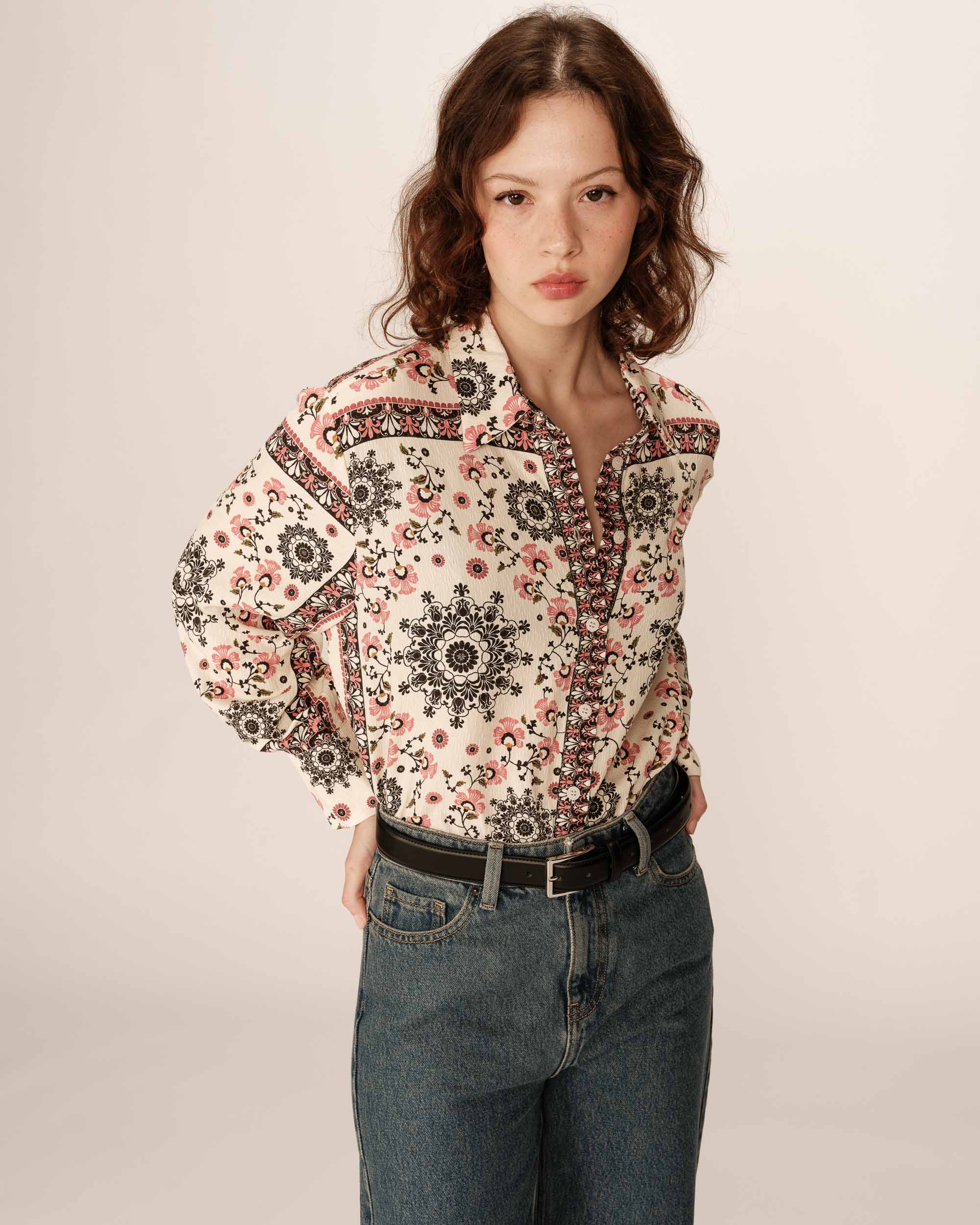 Blouse Pargo - Beige - Image 3