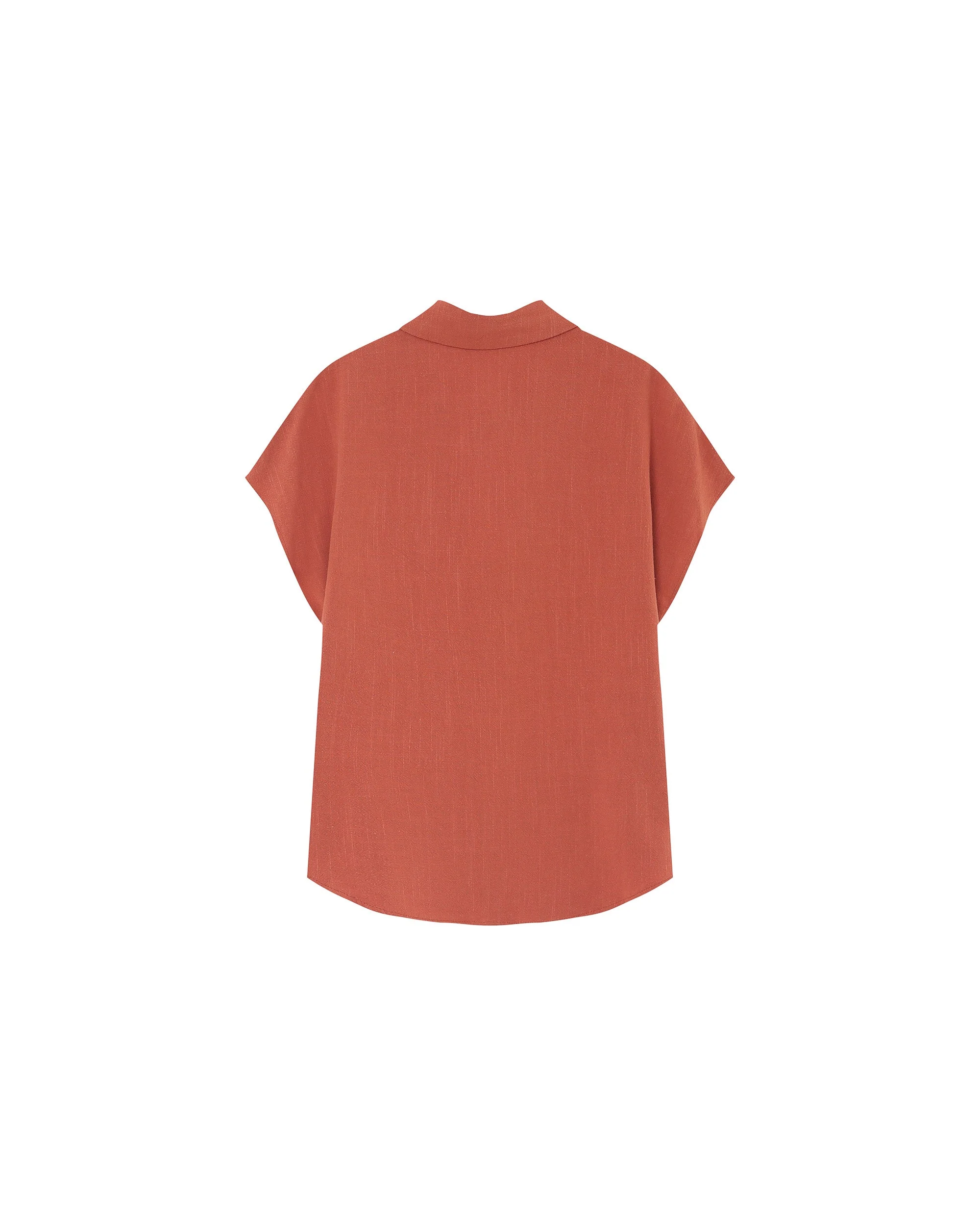 Chemise Perez - Terracotta - Image 7
